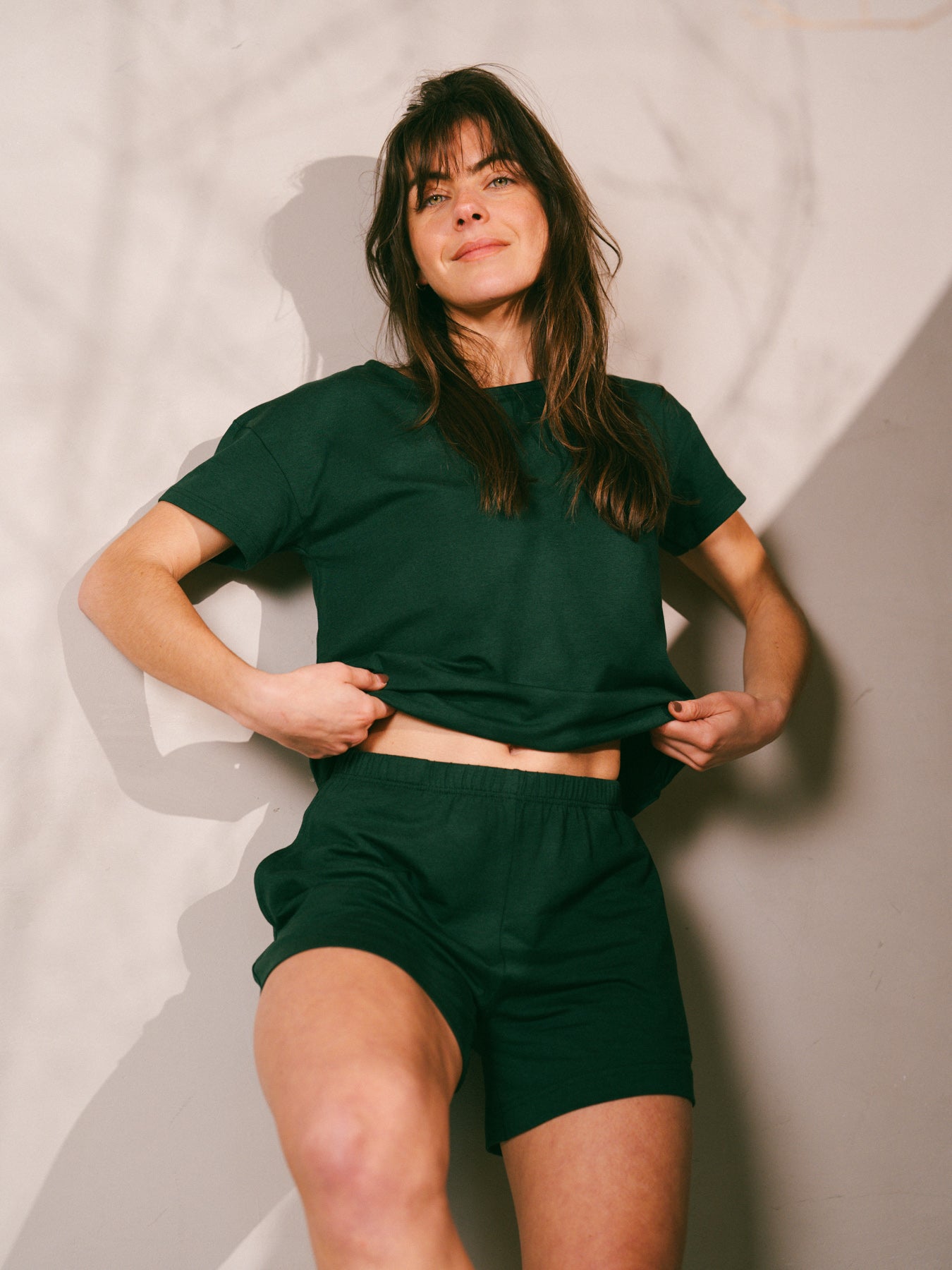 p-trone-short-de-pyjama-femme-coton-bio-tencel image 7