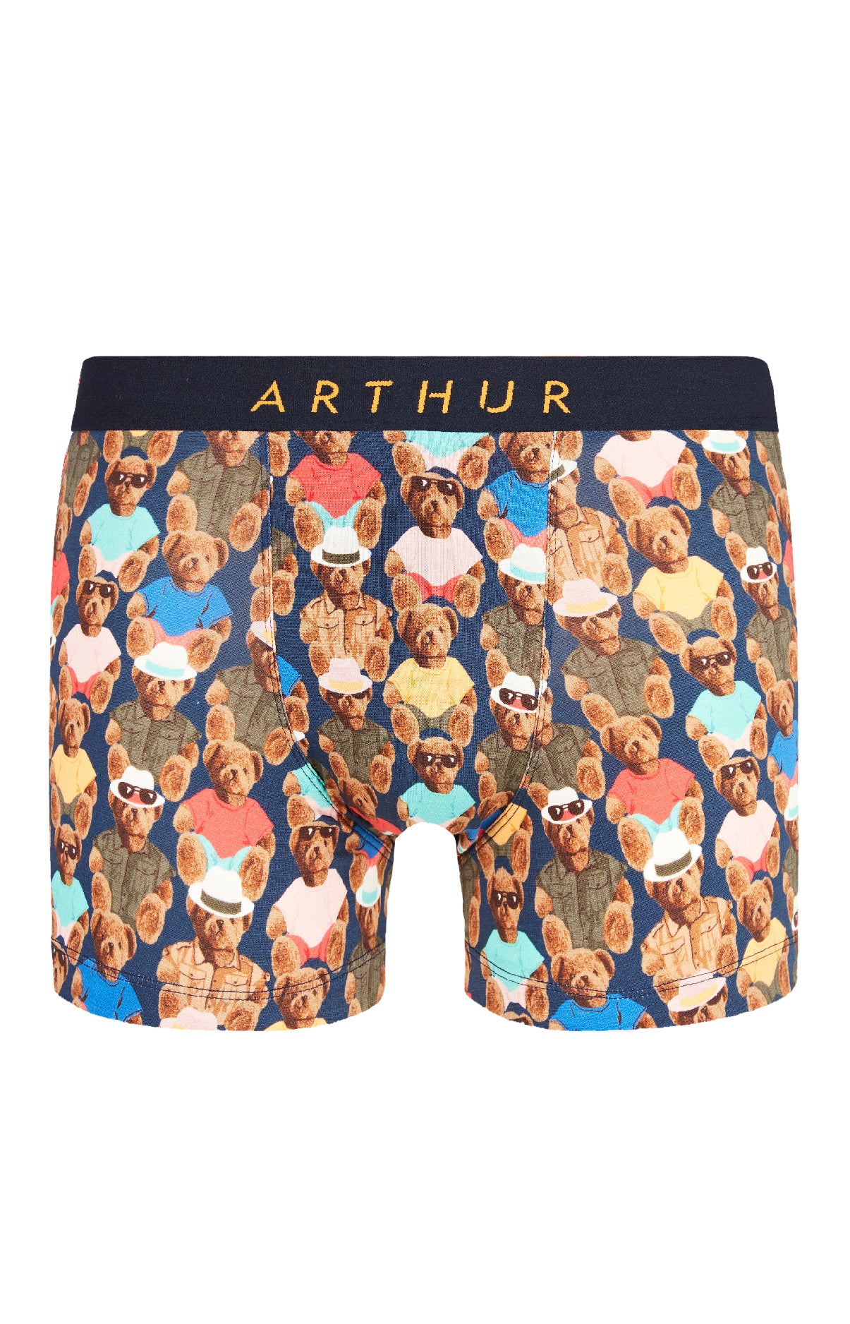 arthur-bob-teddy-boxer-homme-multicolore-coton-bio-2 image 3