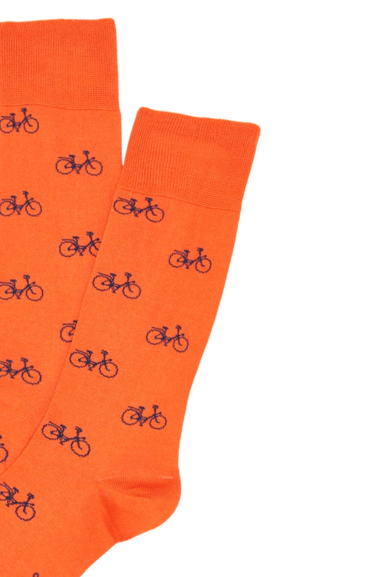 arthur-bob-v-lo-orange-chaussettes-homme-orange-fil-d-cosse-42-45 image 2