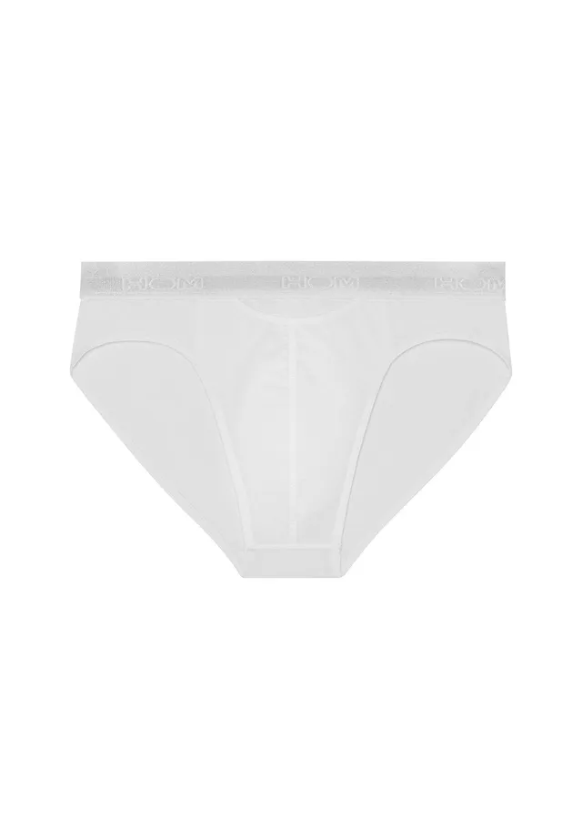 hom-ho1-slip-homme-mini-modal-coton-blanc image 1