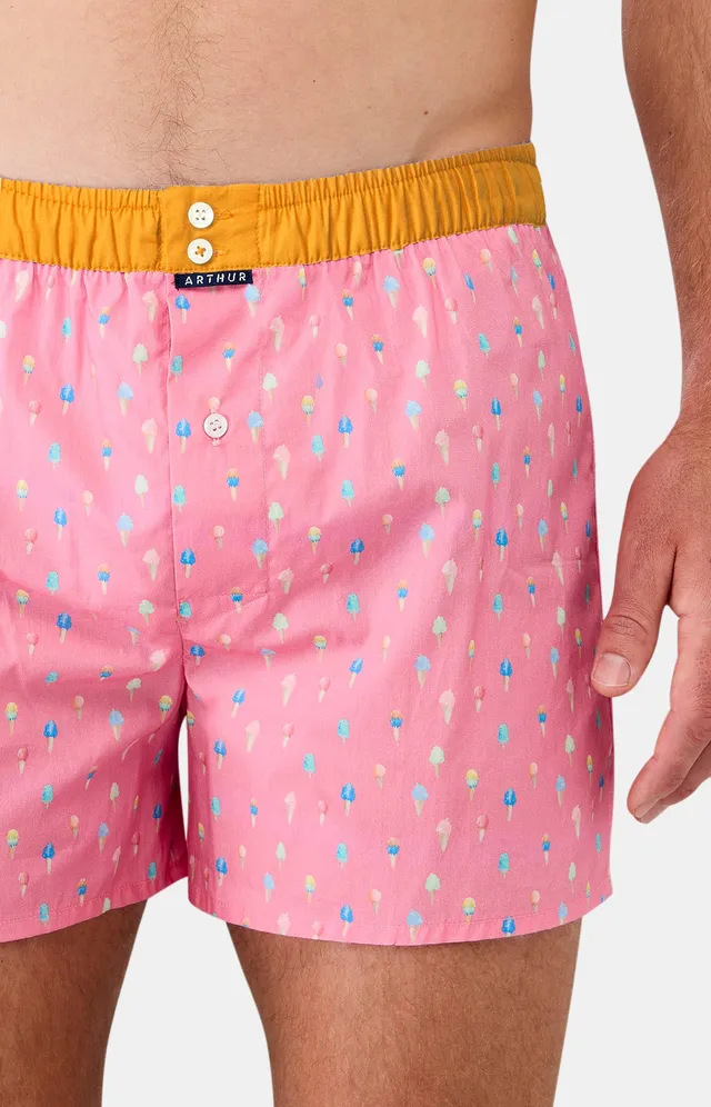 arthur-le-club-n-1154-cale-on-homme-fraise-coton-bio image 1
