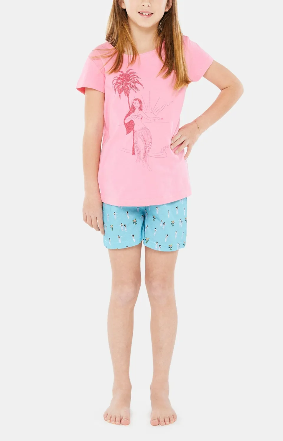 arthur-bob-monoi-pyjashort-enfant-atoll-coton-bio-2-16-ans image 1