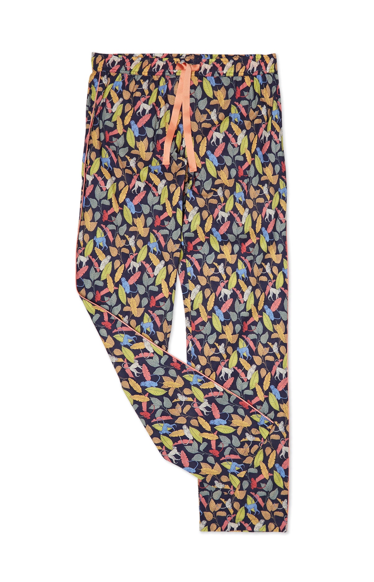 arthur-bob-pantalon-jungle-bas-femme-marine-voile-coton image 3