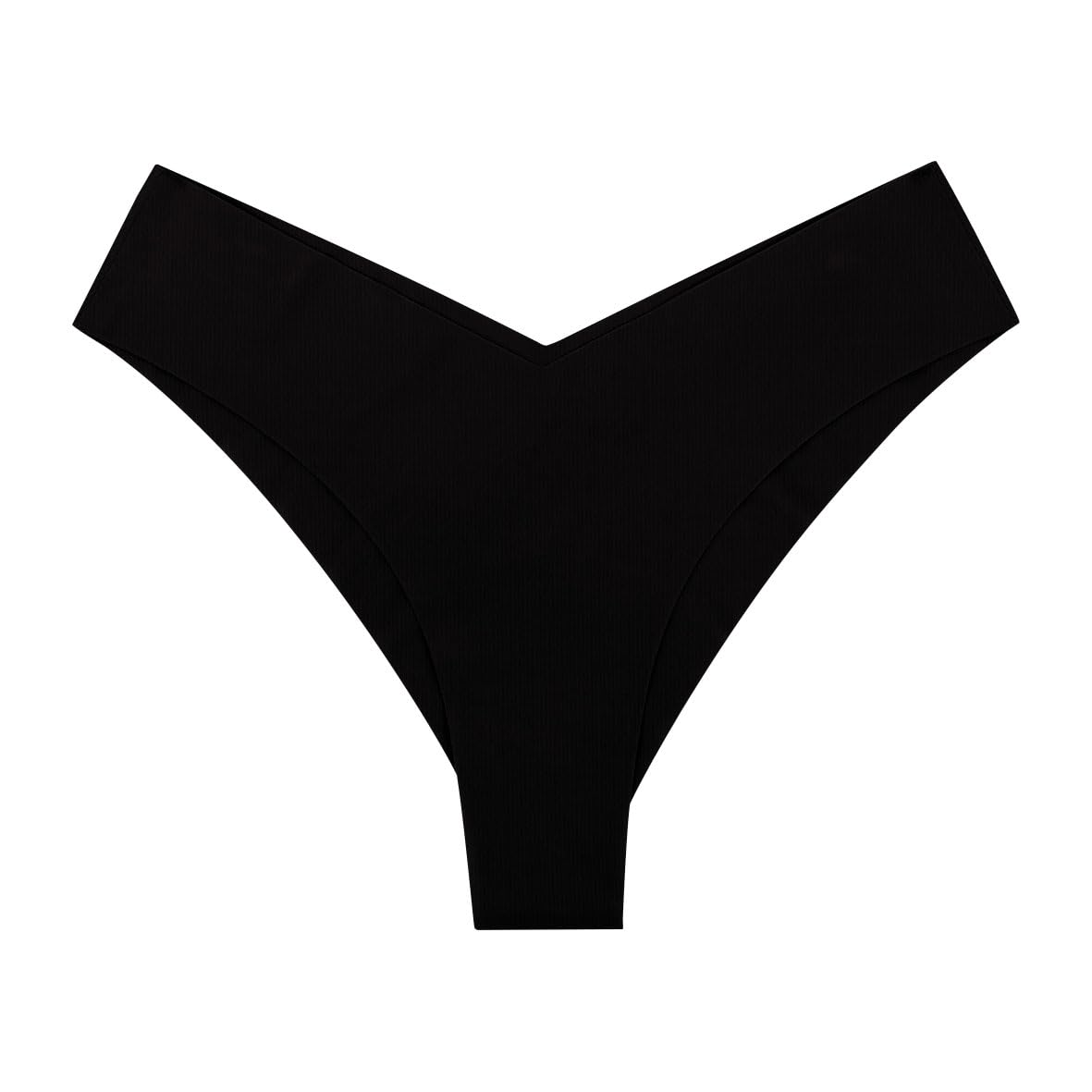 athena-easy-essentiel-slip-br-silien-femme-sans-coutures-noir image 2
