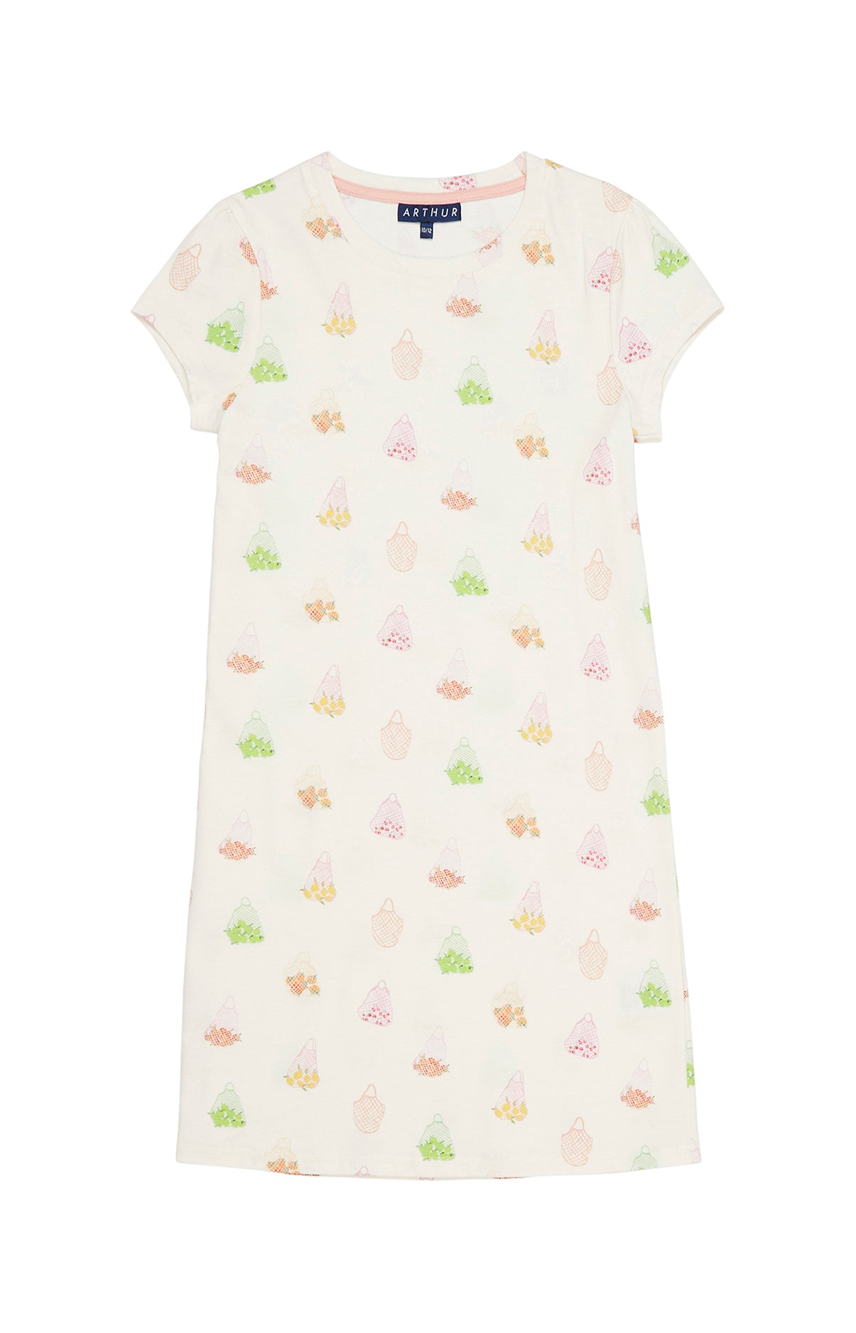 arthur-bob-tutti-frutti-chemise-de-nuit-fille-coton-bio image 3