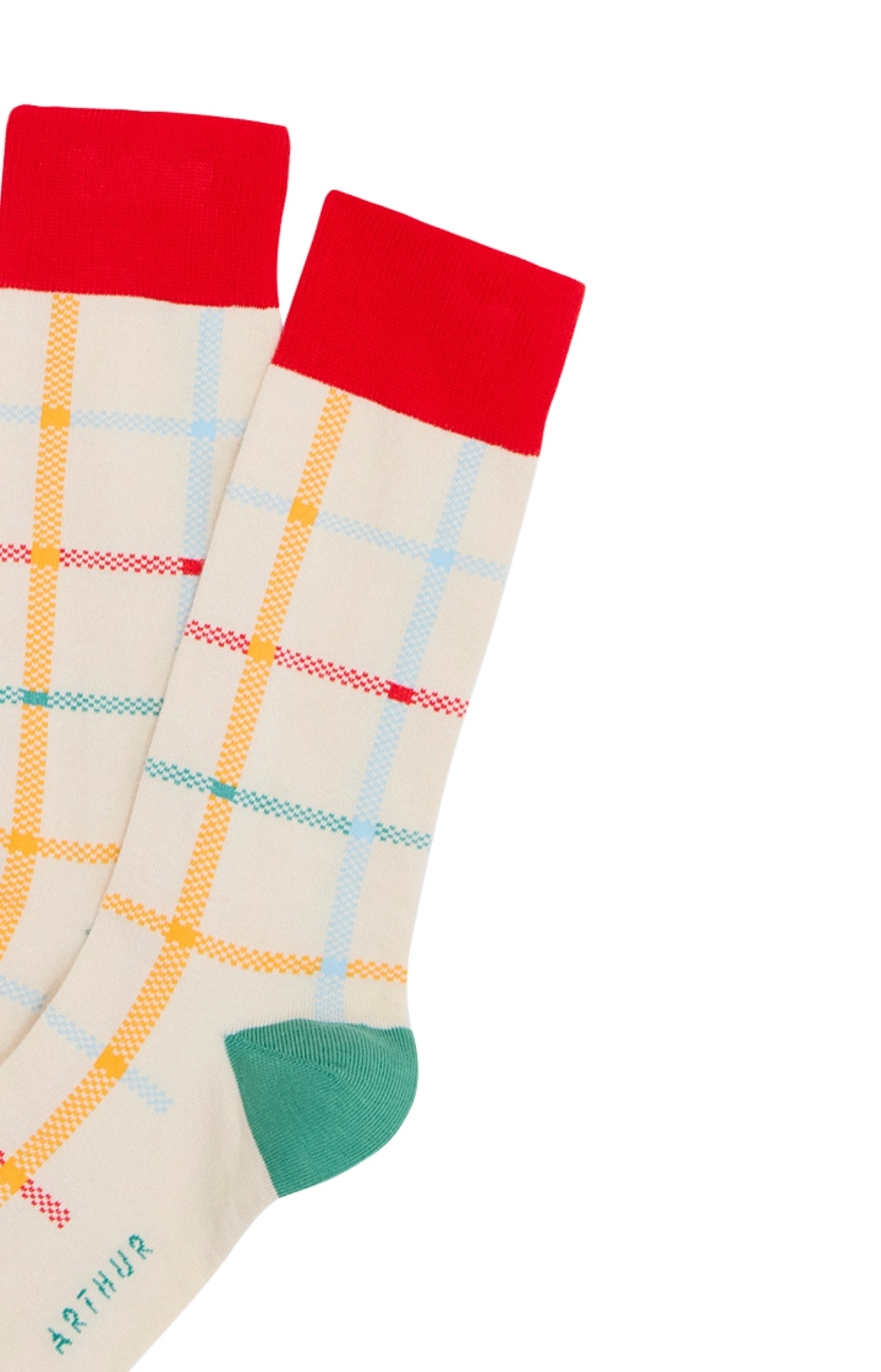 arthur-bob-cleveland-chaussettes-homme-beige-coton image 2