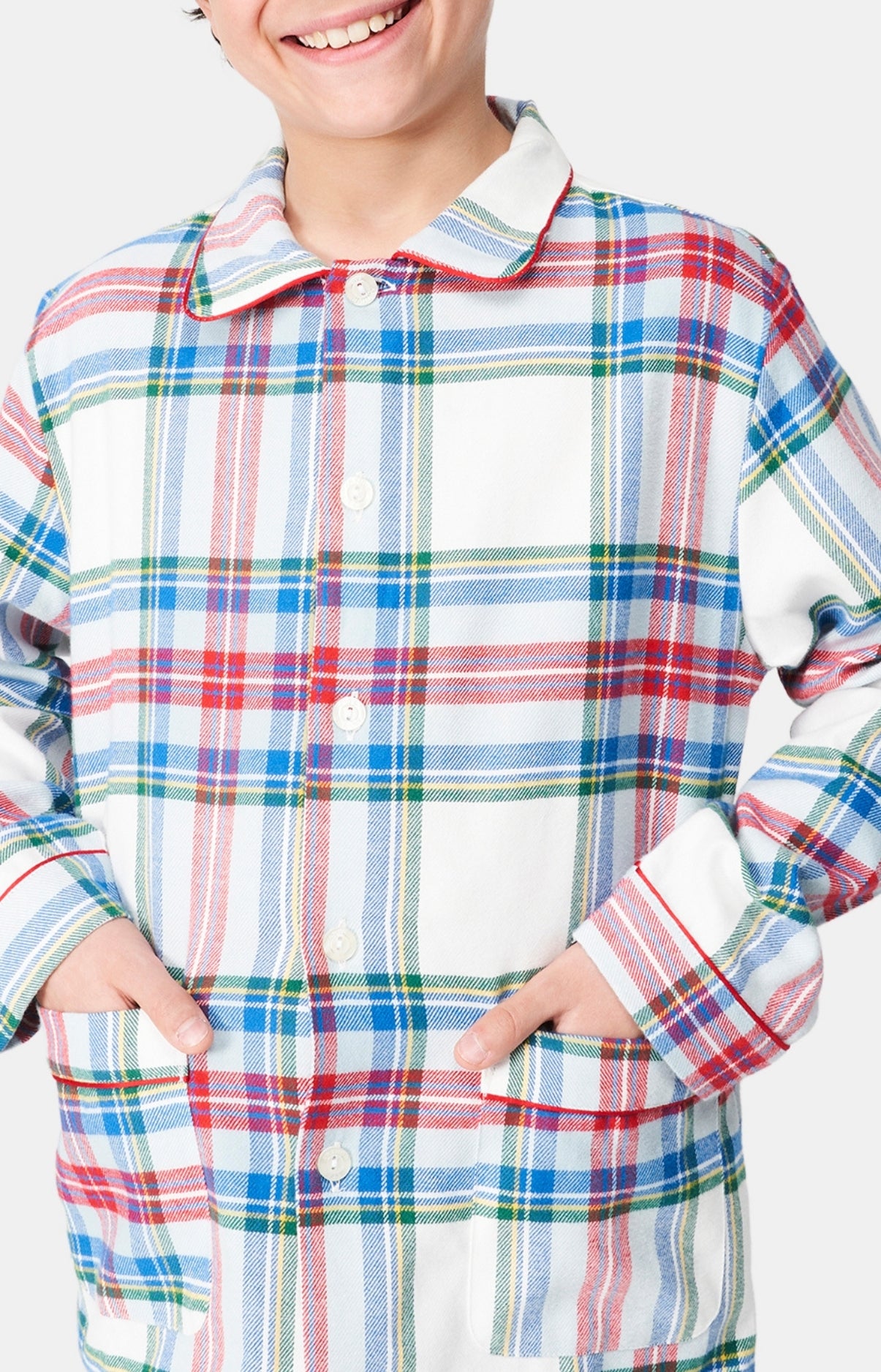 arthur-bob-pyjama-boutonn-enfant-logan-blanc image 4