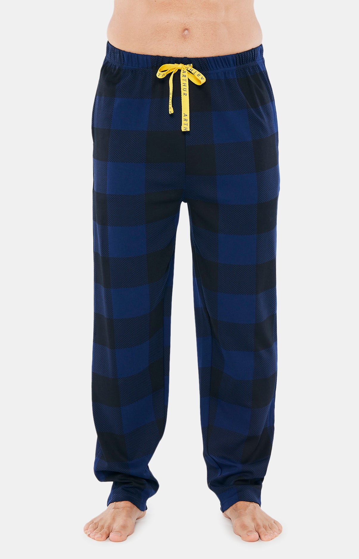 arthur-bob-good-night-pyjama-homme-marine-coton-bio image 5