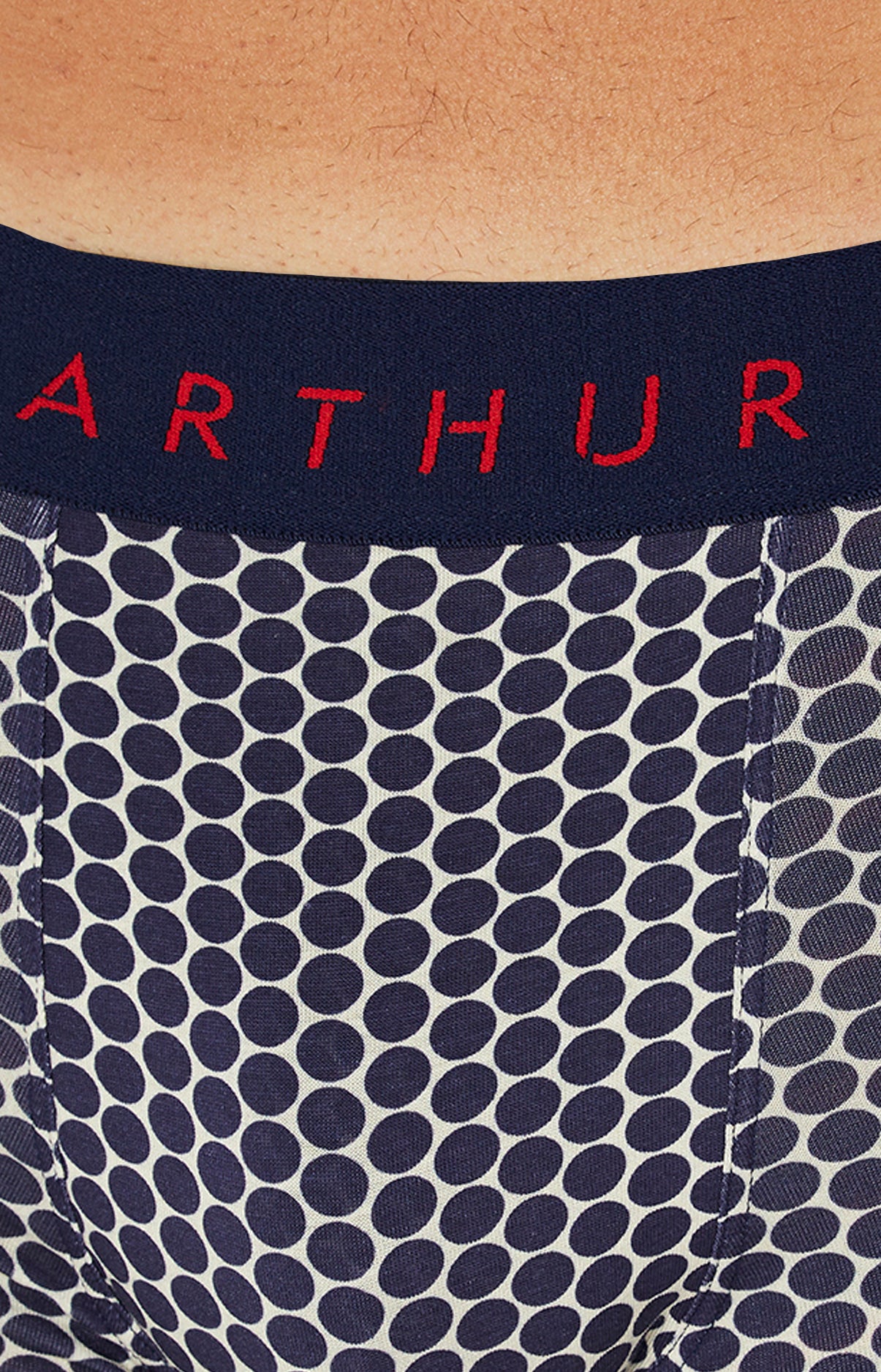 arthur-bob-pois-boxer-homme-marine-coton-bio image 4