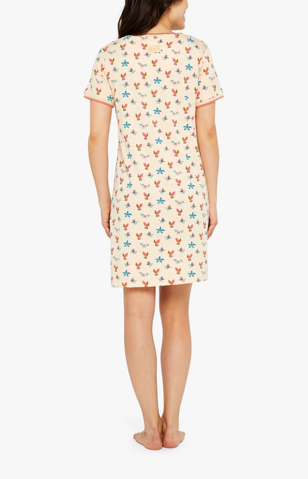 arthur-bob-colibri-chemise-de-nuit-poudre-coton-bio image 5