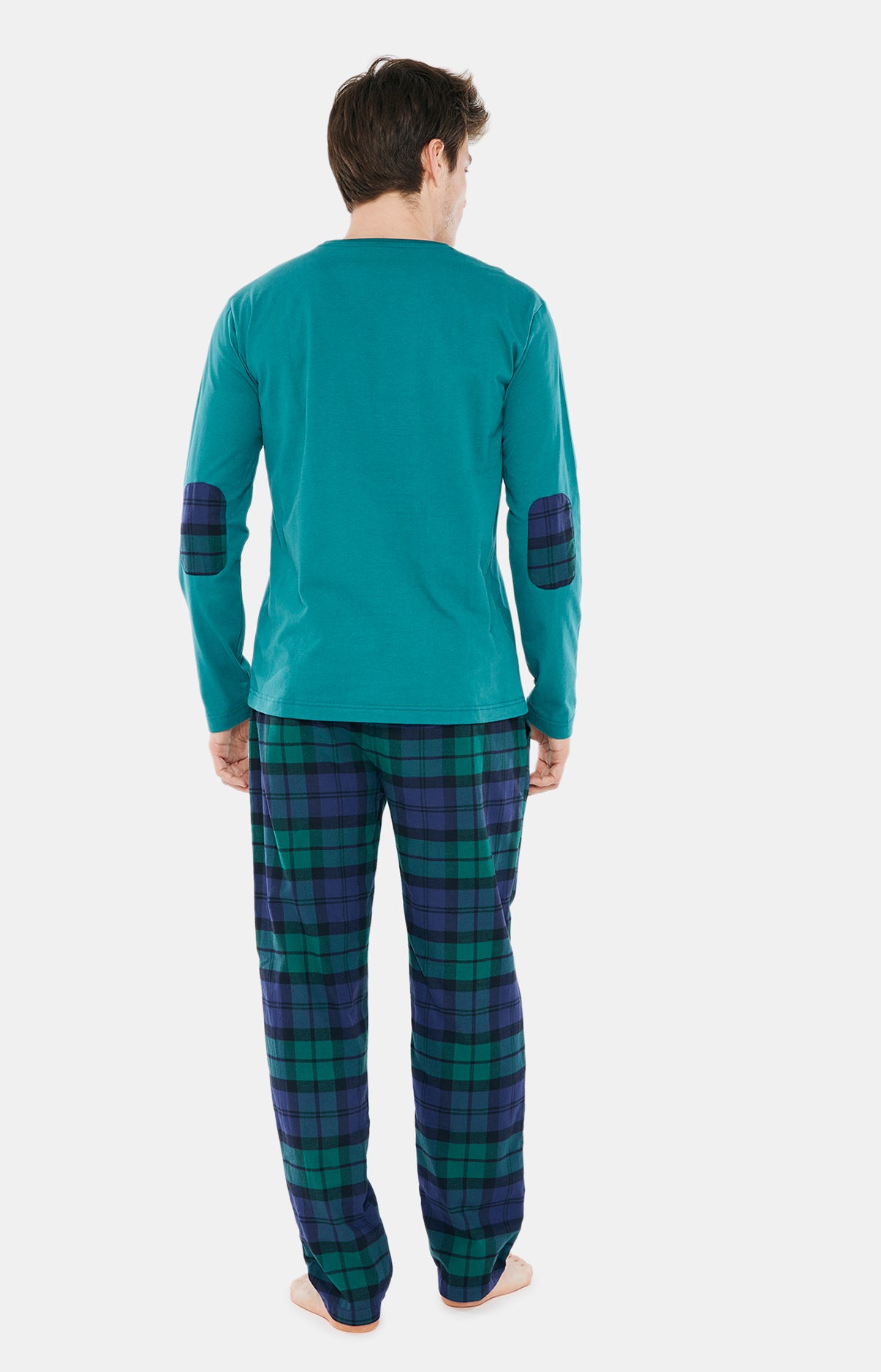 arthur-bob-bill-pyjama-homme-vert-coton-tartan image 6