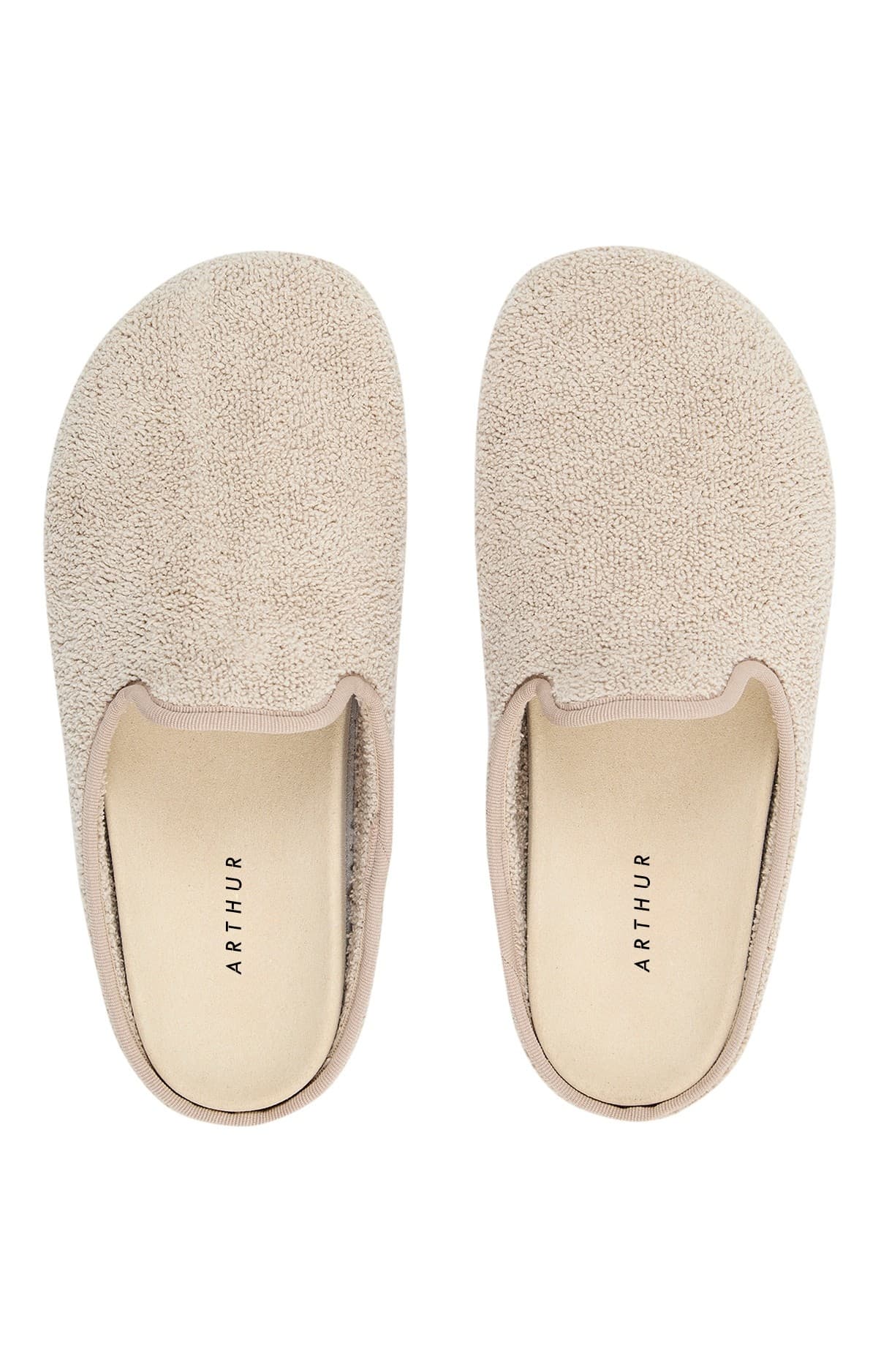 arthur-bob-chaussons-ponge-mules-femme-taupe-39 image 3