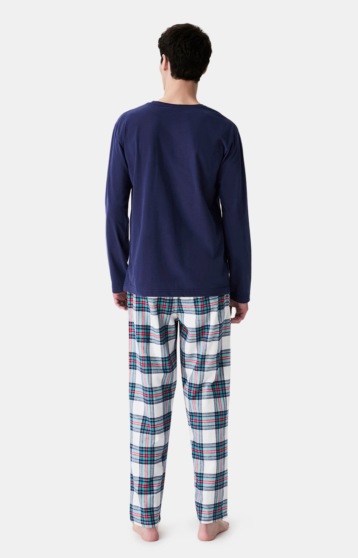 arthur-bob-logan-pyjama-long-homme-coton-marine image 7