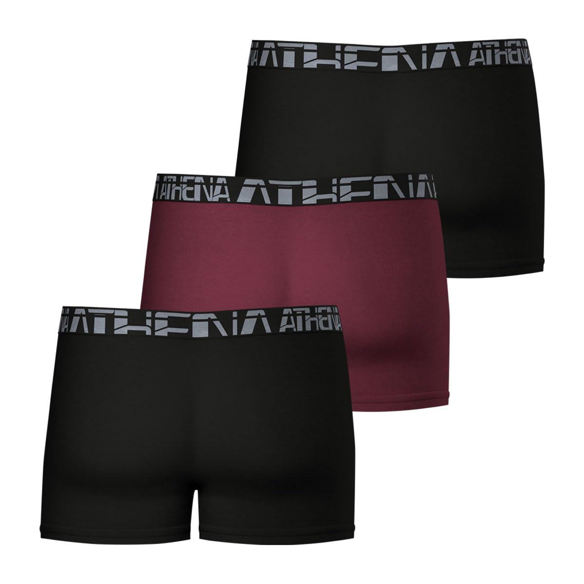 athena-720-stretch-micro-boxer-homme-x3-noir-taille-m image 3