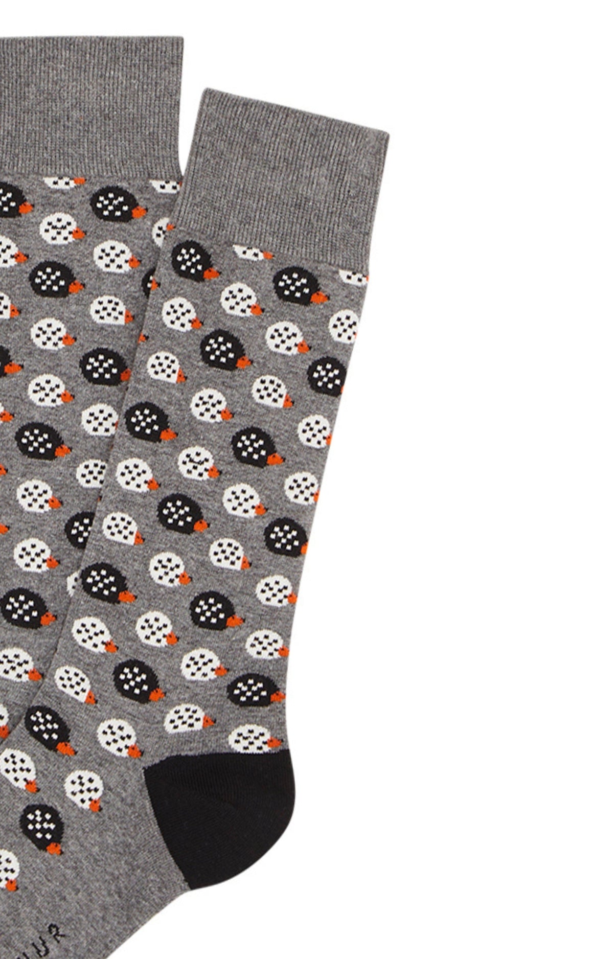 arthur-bob-h-risson-chaussettes-gris-40-46-coton image 2