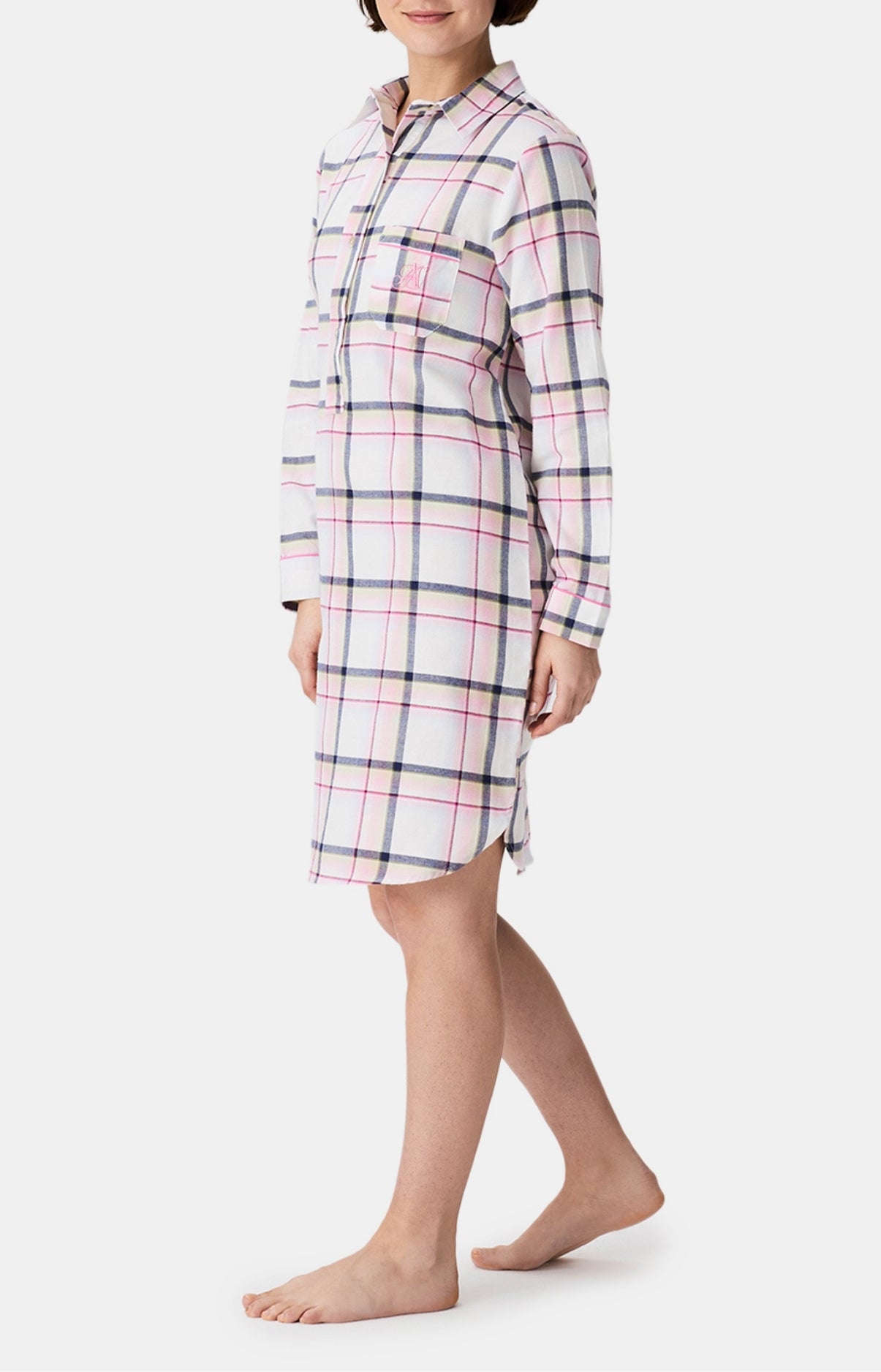arthur-bob-lola-chemise-de-nuit-rose-flanelle image 5