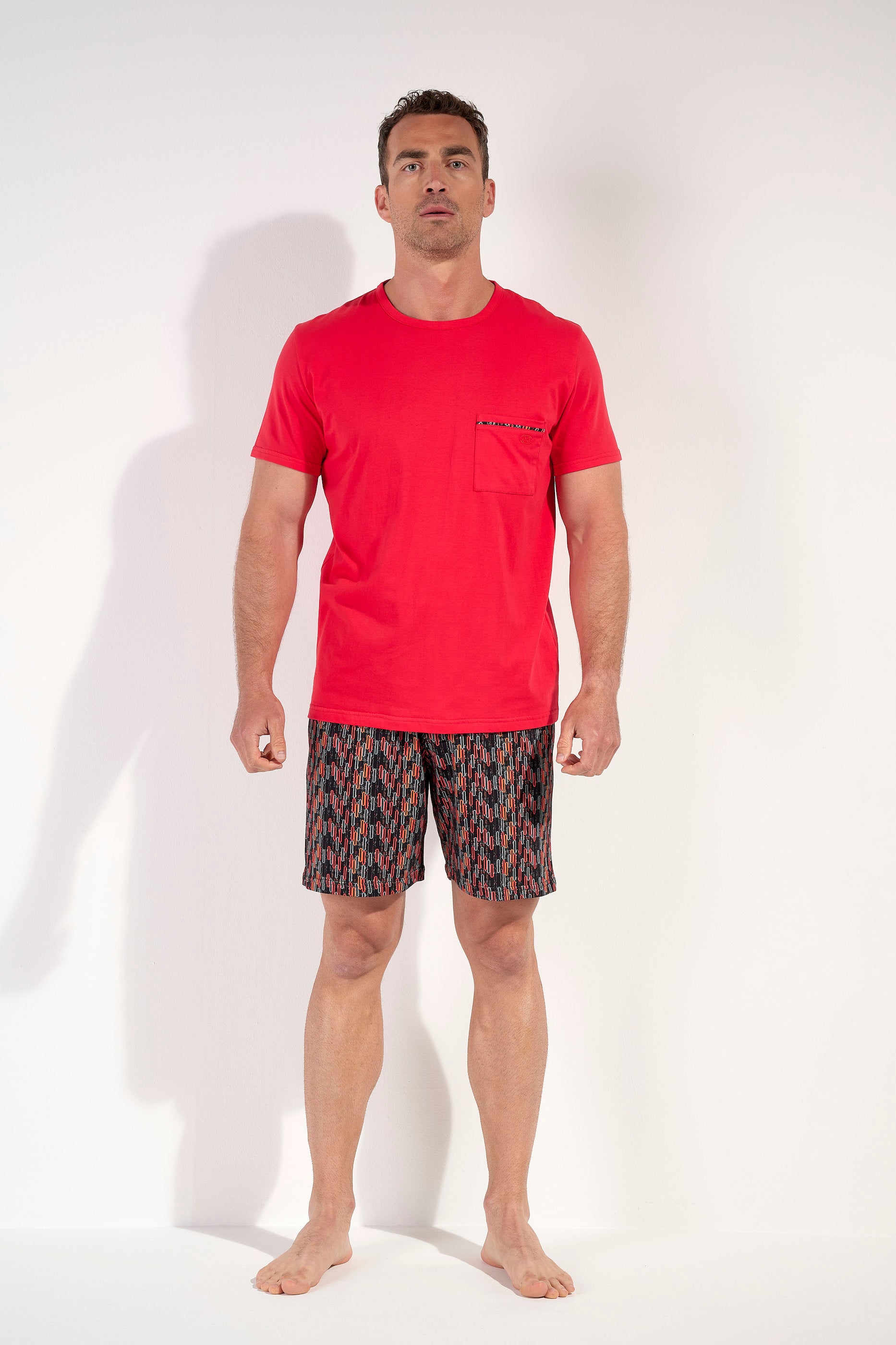 hom-modal-comfort-westgate-403119-40i0pa-pyjama-court-rouge-coton image 5
