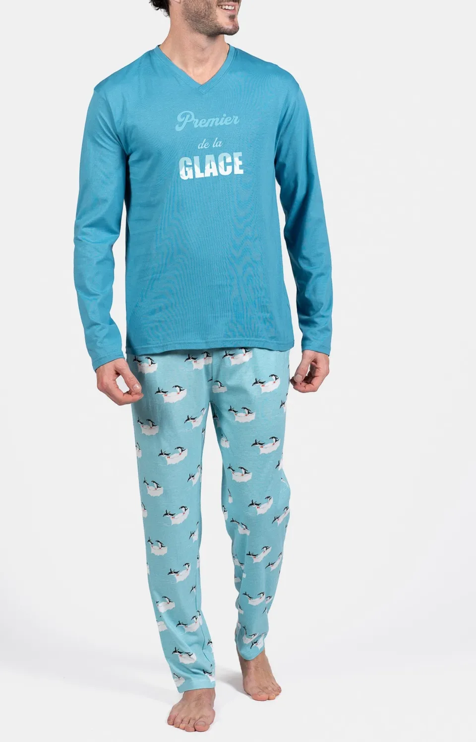 arthur-bob-premier-de-la-glace-pyjama-coton-ice-homme image 1