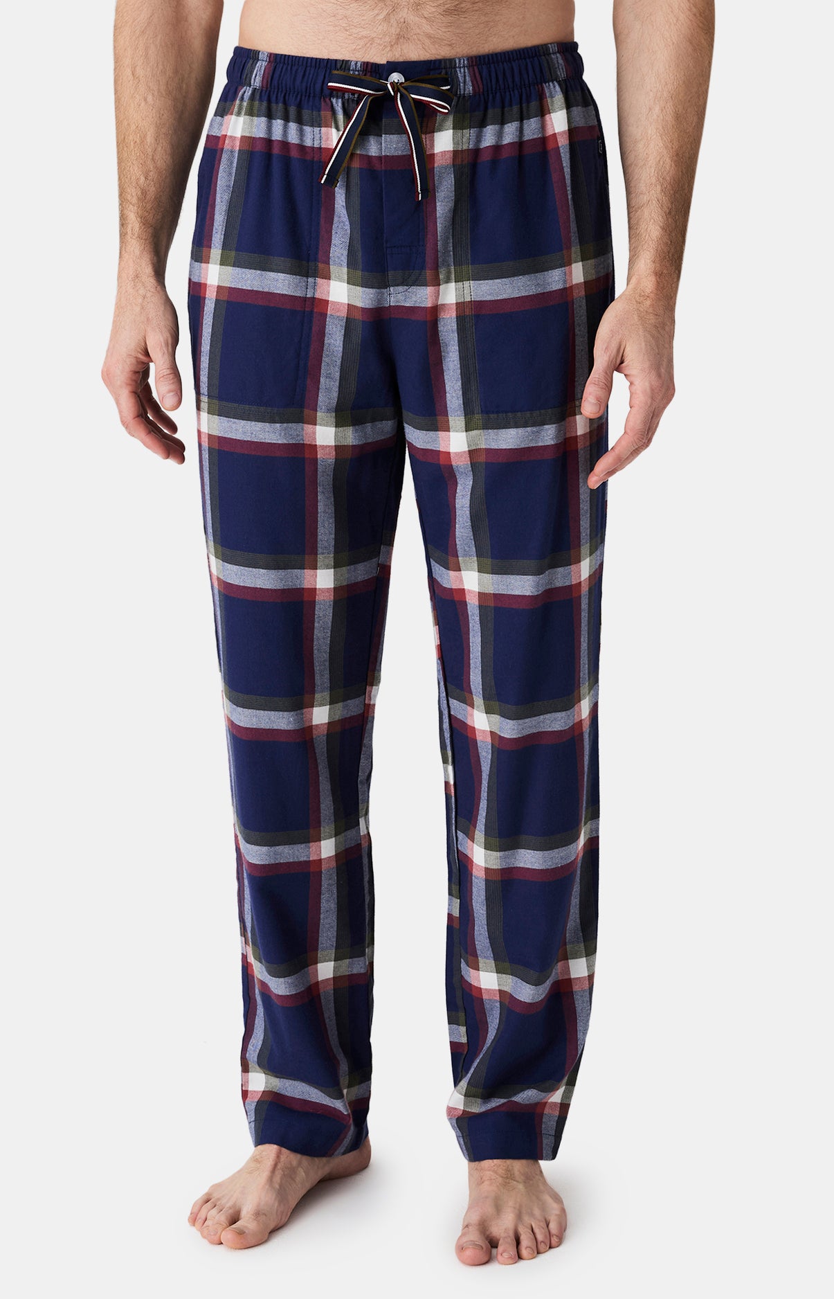 arthur-bob-luka-pantalon-pyjama-homme-marine-flanelle image 2