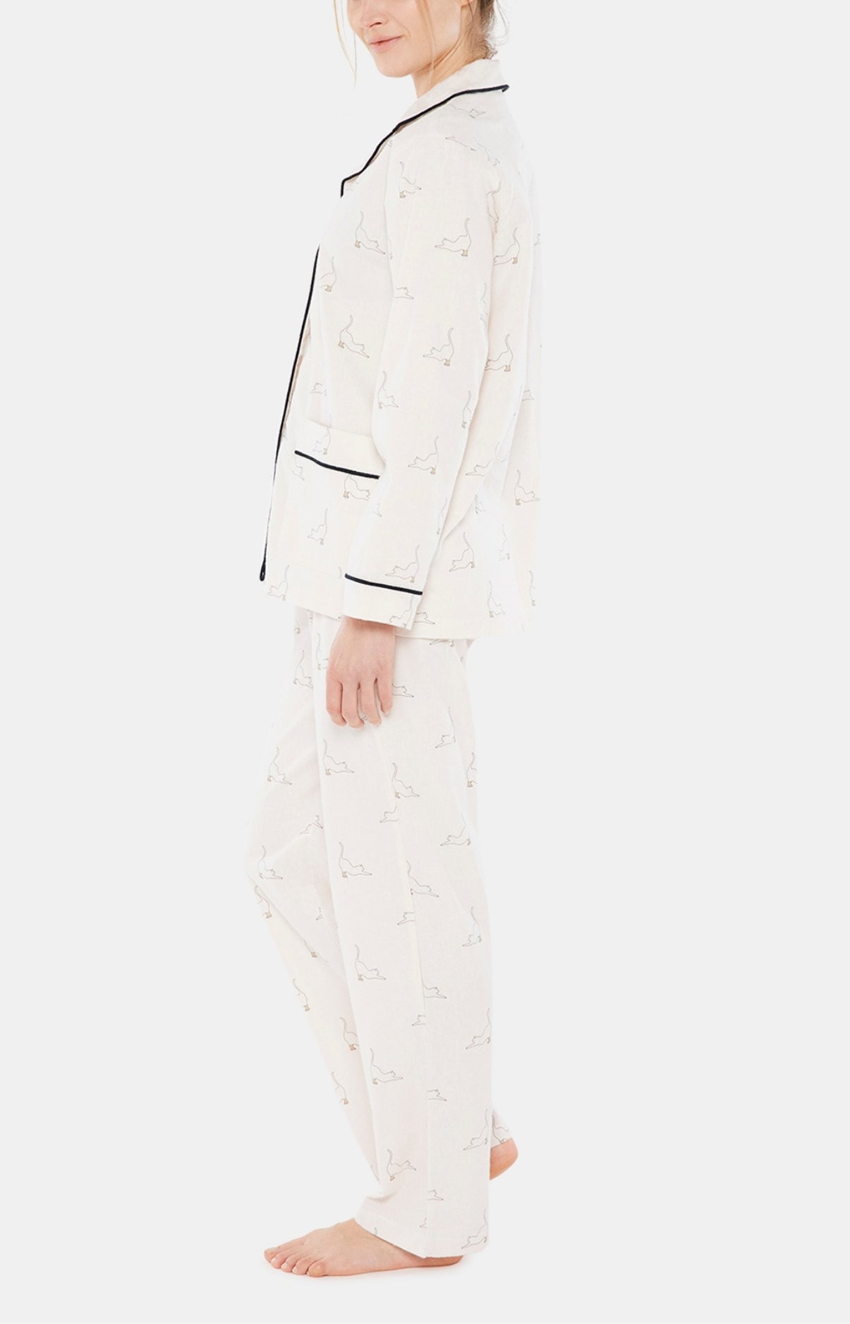 arthur-bob-pyjama-boutonn-chat-beaut-poudre-taille-m image 2