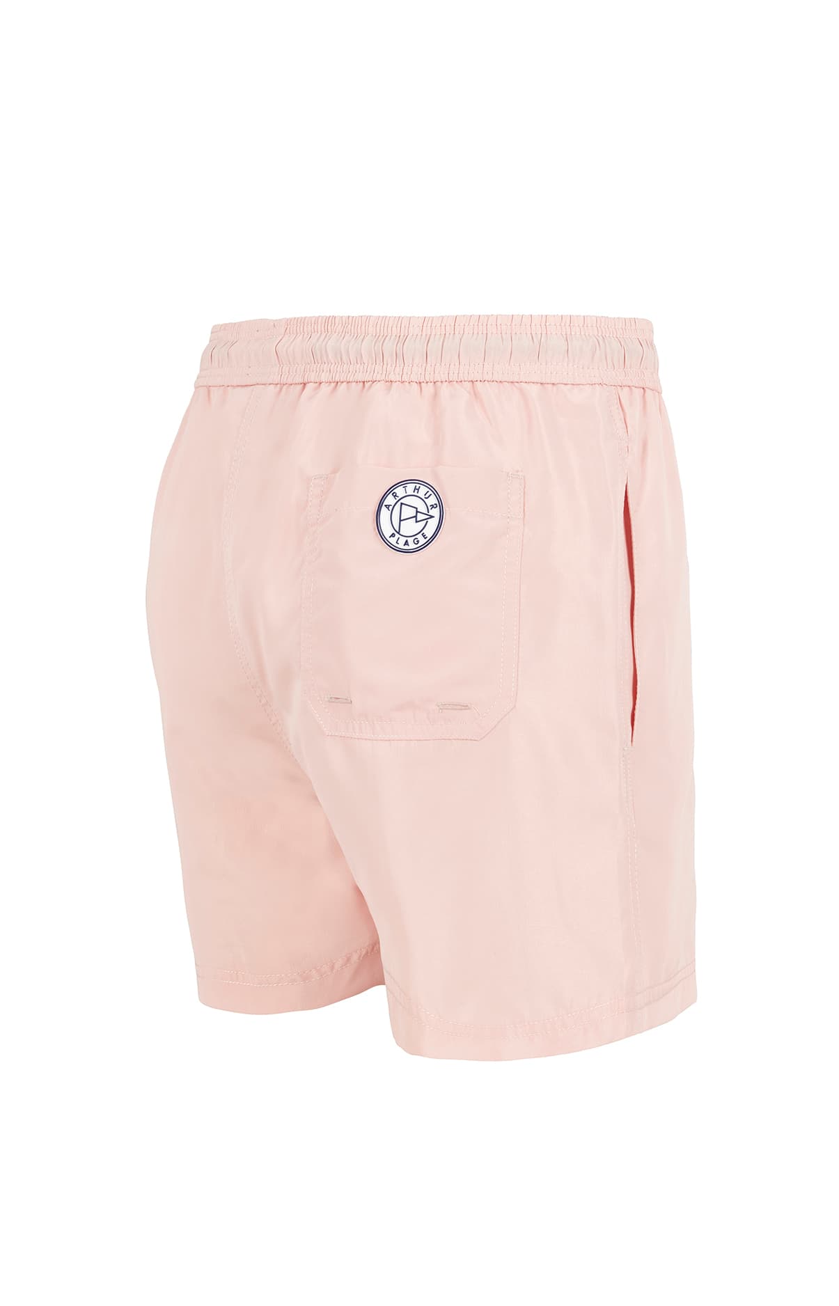 arthur-bob-short-de-bain-homme-rose-polyester-recycl image 7