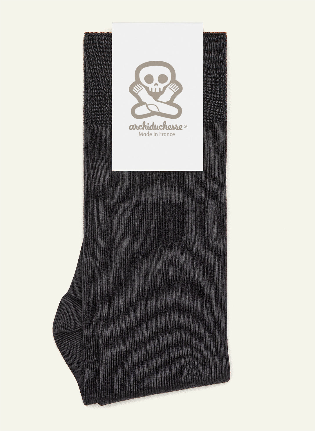 archiduchesse-de-luxe-gris-anthracite-chaussettes-fil-d-cosse image 5