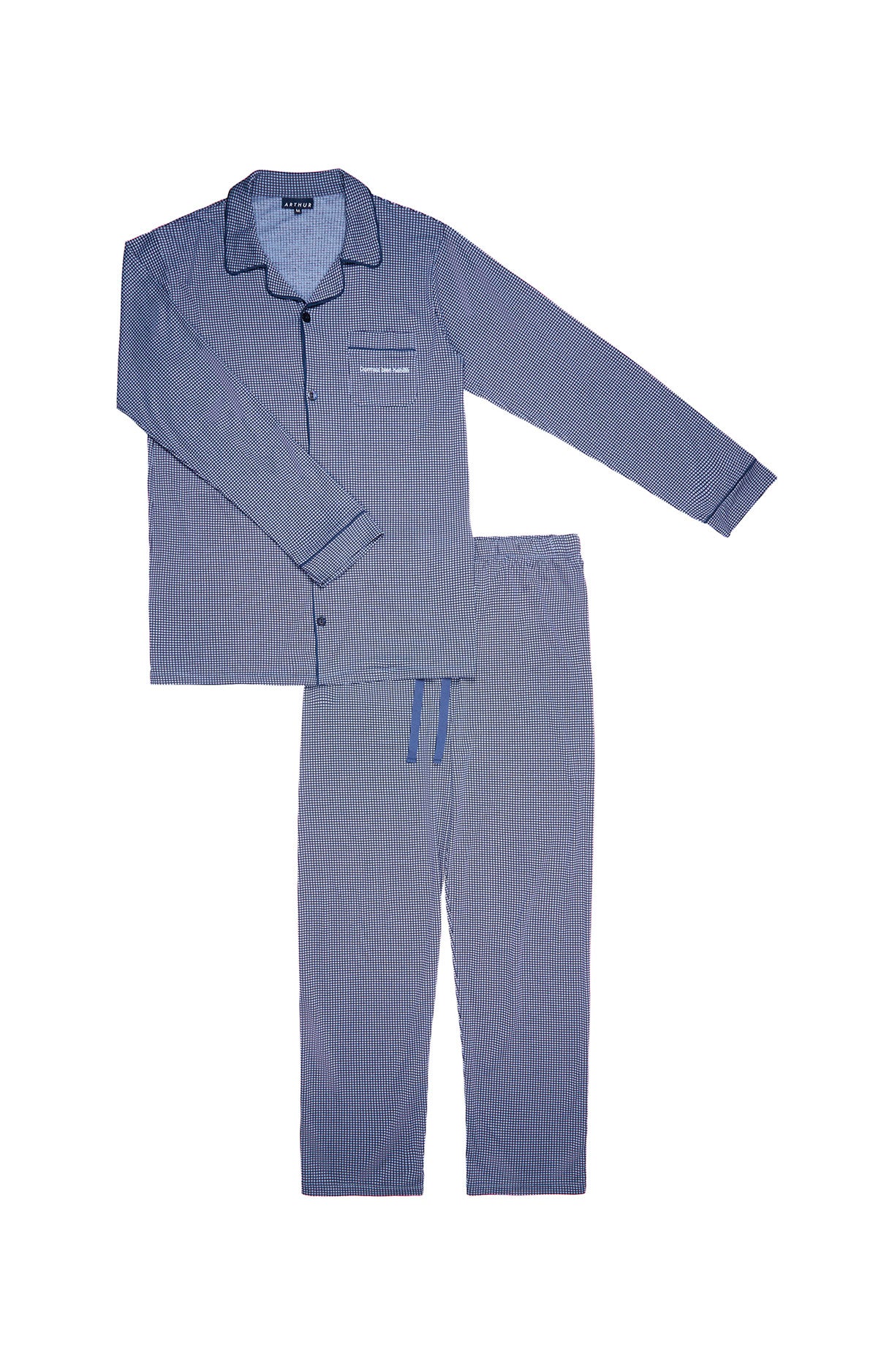 arthur-bob-caviar-pyjama-boutonn-denim-coton image 3