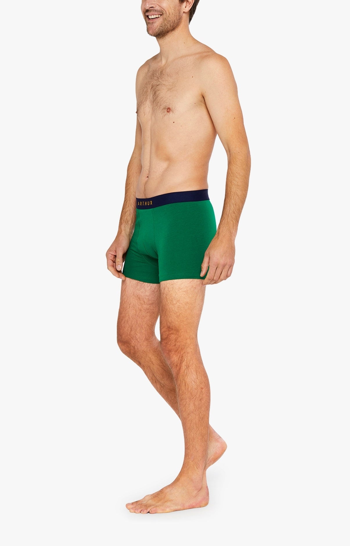 arthur-bob-green-boxer-coton-bio-vert-homme image 4