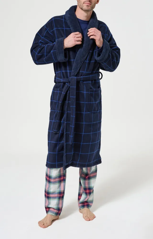 arthur-bob-windsor-robe-de-chambre-homme-marine image 1