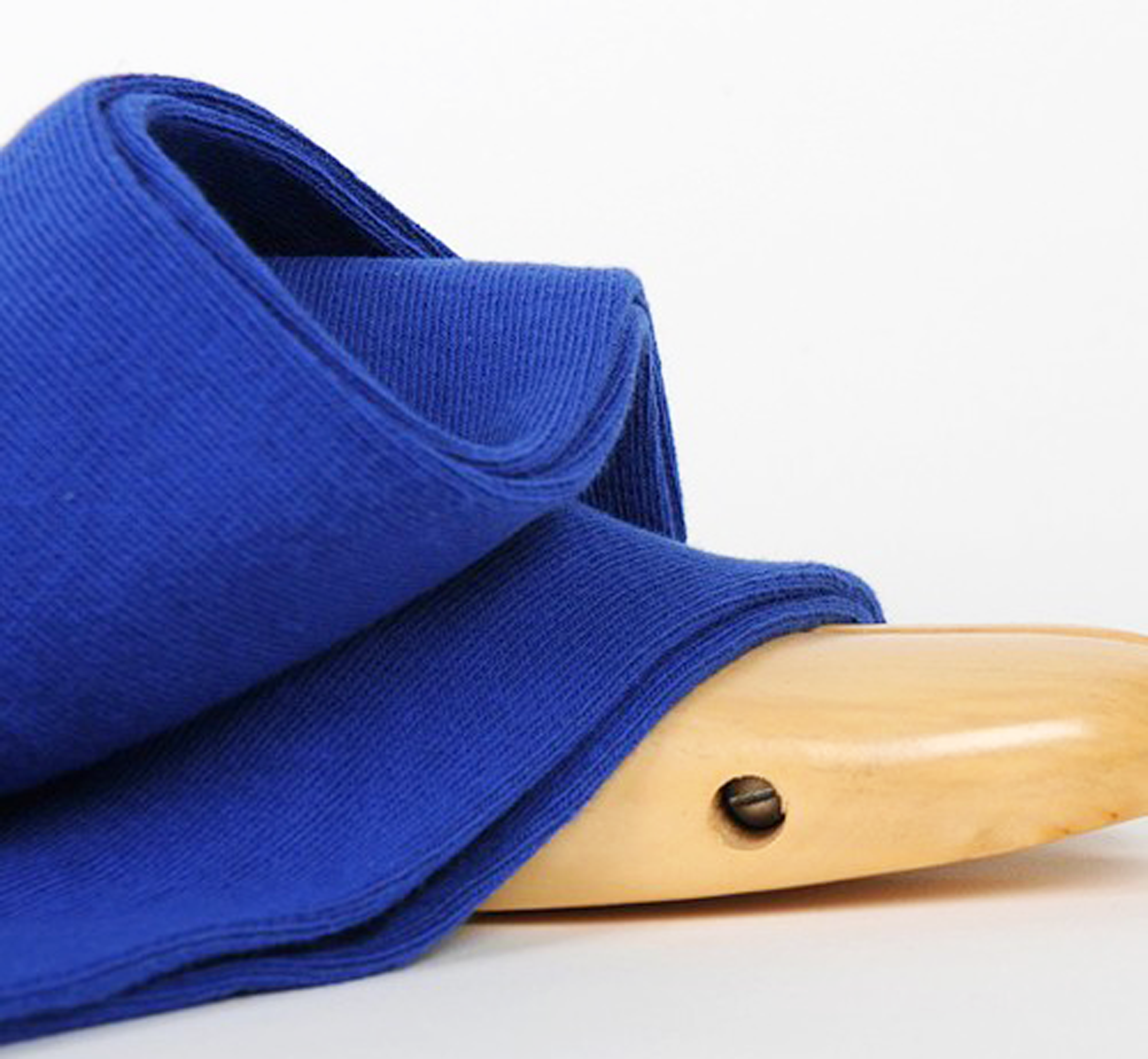 archiduchesse-de-ville-bleu-monochrome-chaussettes-36-41-coton image 8
