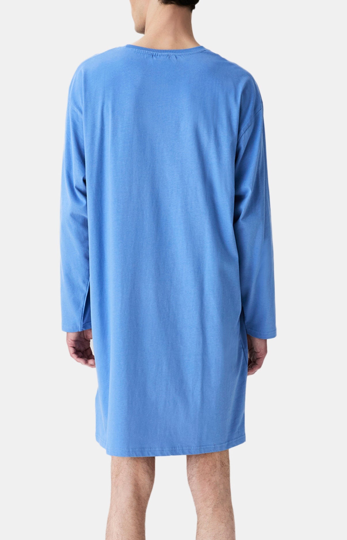 arthur-bob-no-l-en-altitude-chemise-de-nuit-bleu-coton-bio image 7