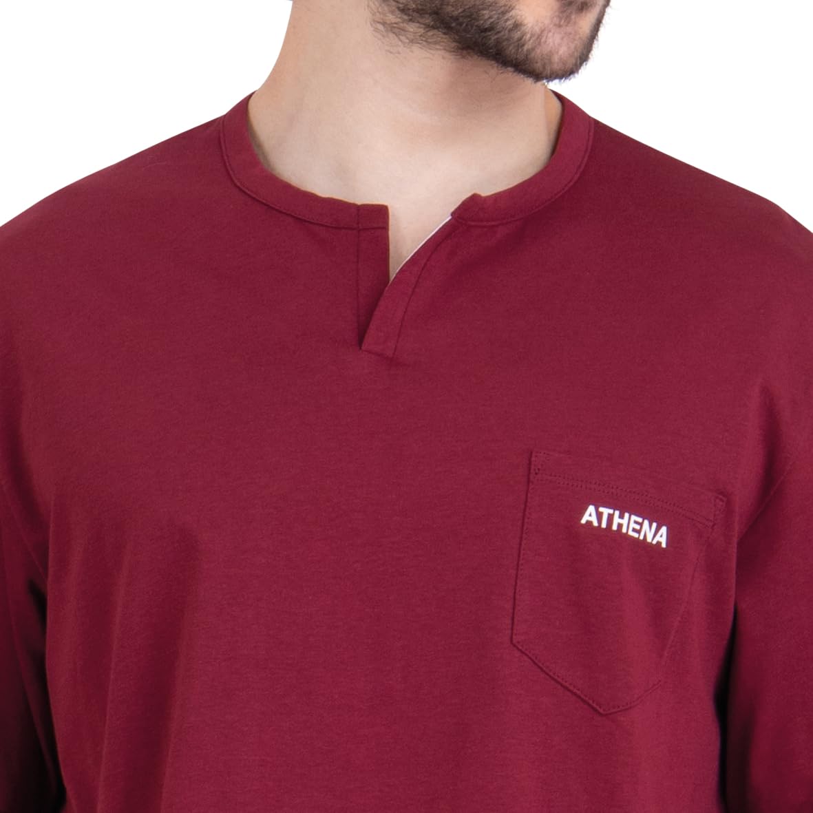 athena-easy-coton-pyjama-court-homme-chic-taille-l image 5
