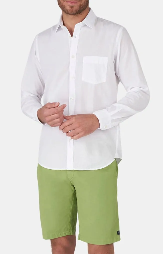 arthur-voile-chemise-homme-blanc-manches-longues image 1