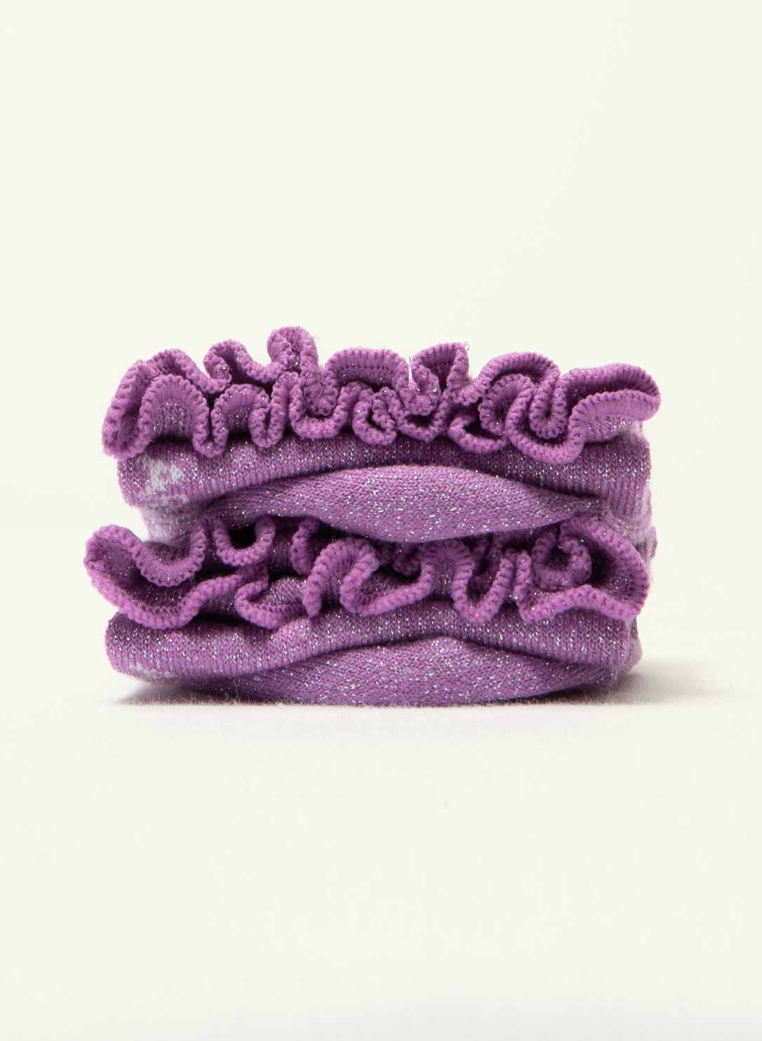 archiduchesse-fantaisie-collerettes-lilas-p-tillante-chaussettes-36-41-lurex image 1
