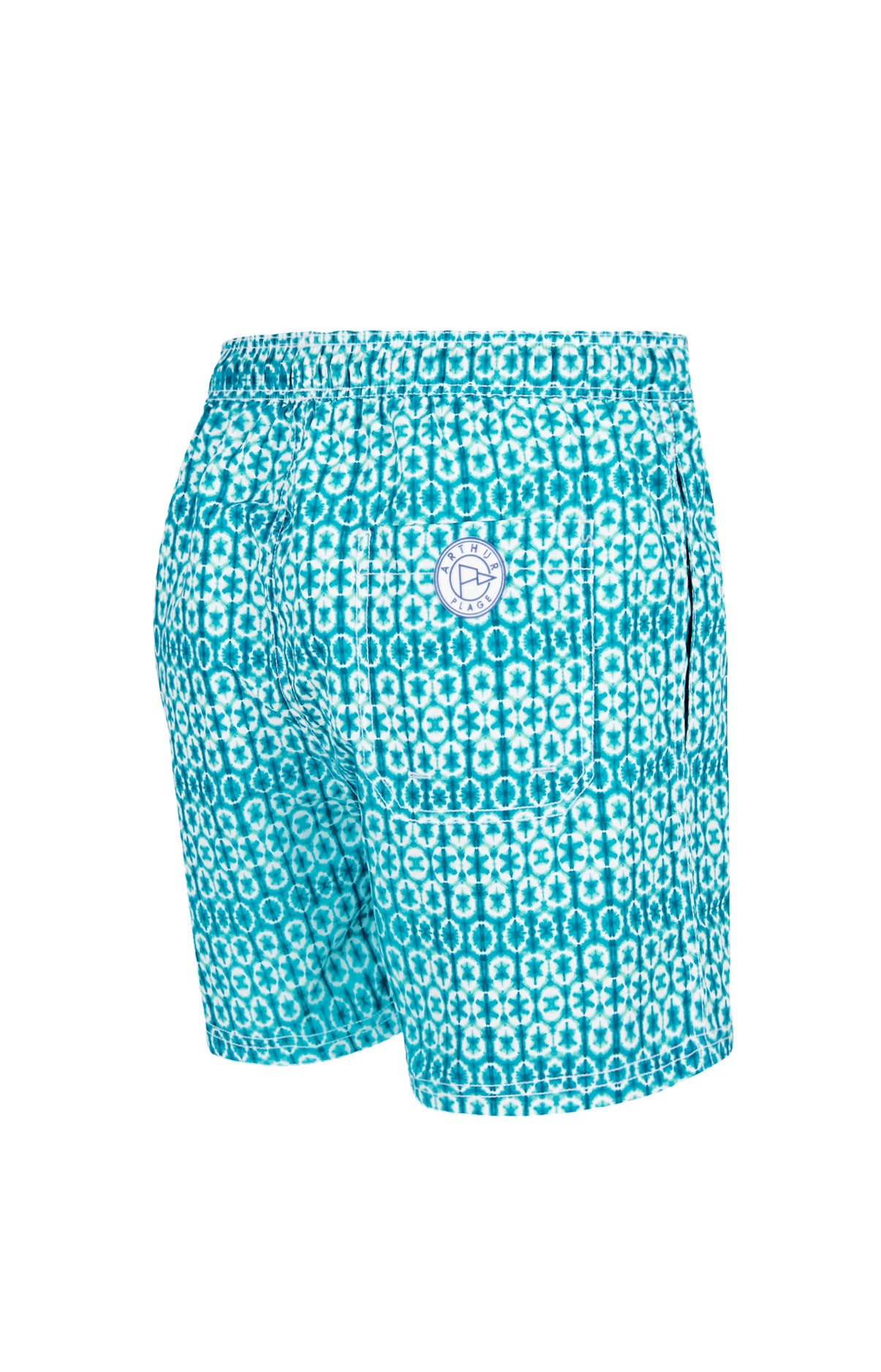 arthur-goa-short-de-bain-homme-bleu-taille-l-recycl image 4