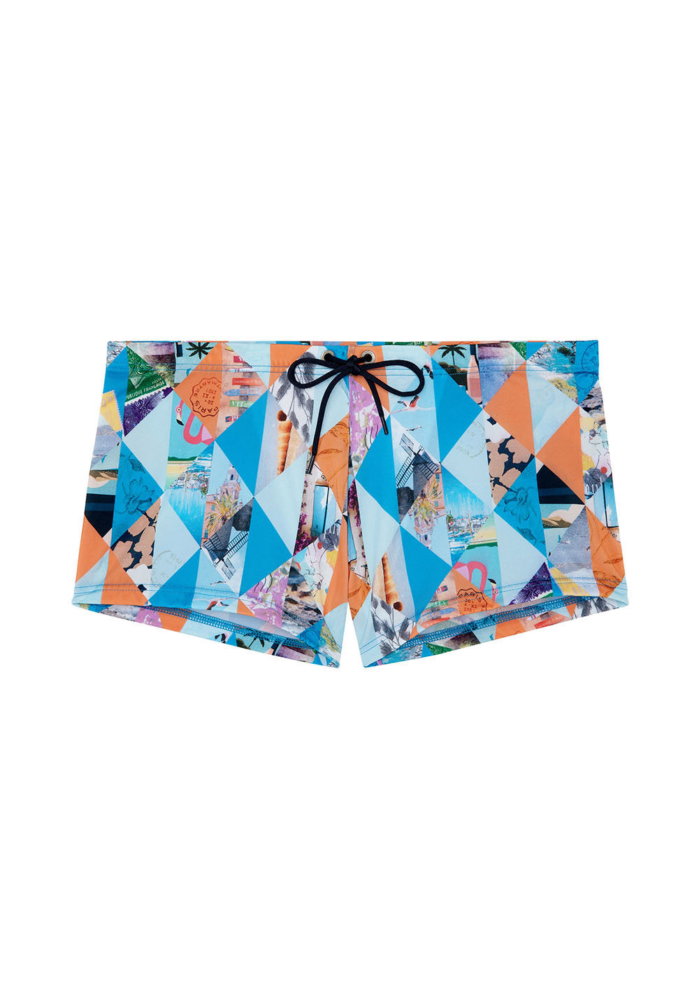 hom-h-fresh-port-cros-402772-boxer-bain-bleu-imprim image 1