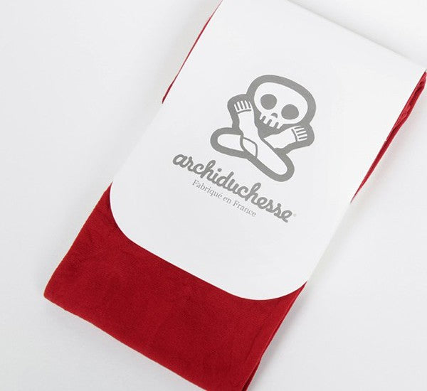 archiduchesse-fantaisie-rouge-carmin-collant-40-deniers-1-2 image 3