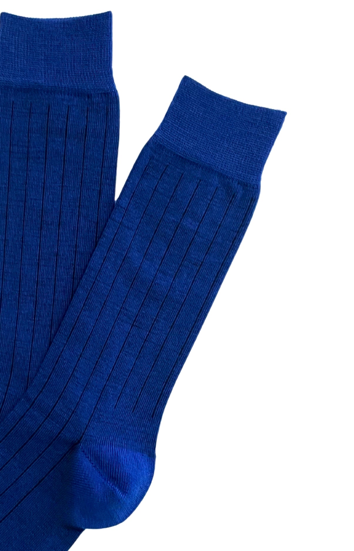 arthur-bob-electra-chaussettes-femme-bleu-laine-et-coton image 2