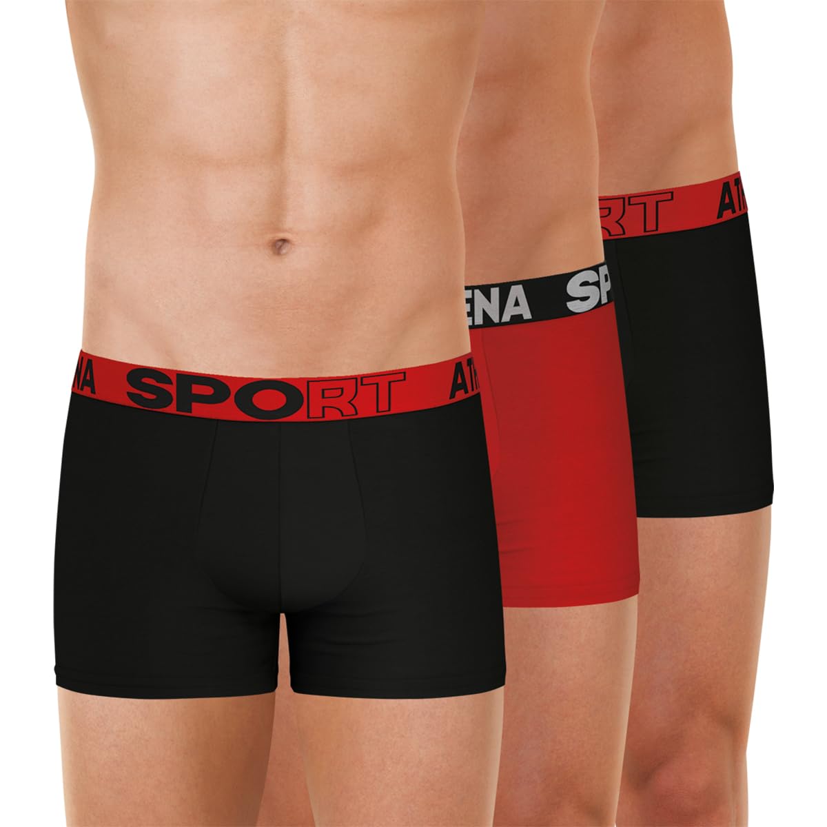 athena-ecopack-boxer-homme-sport-x3-microfibre image 1