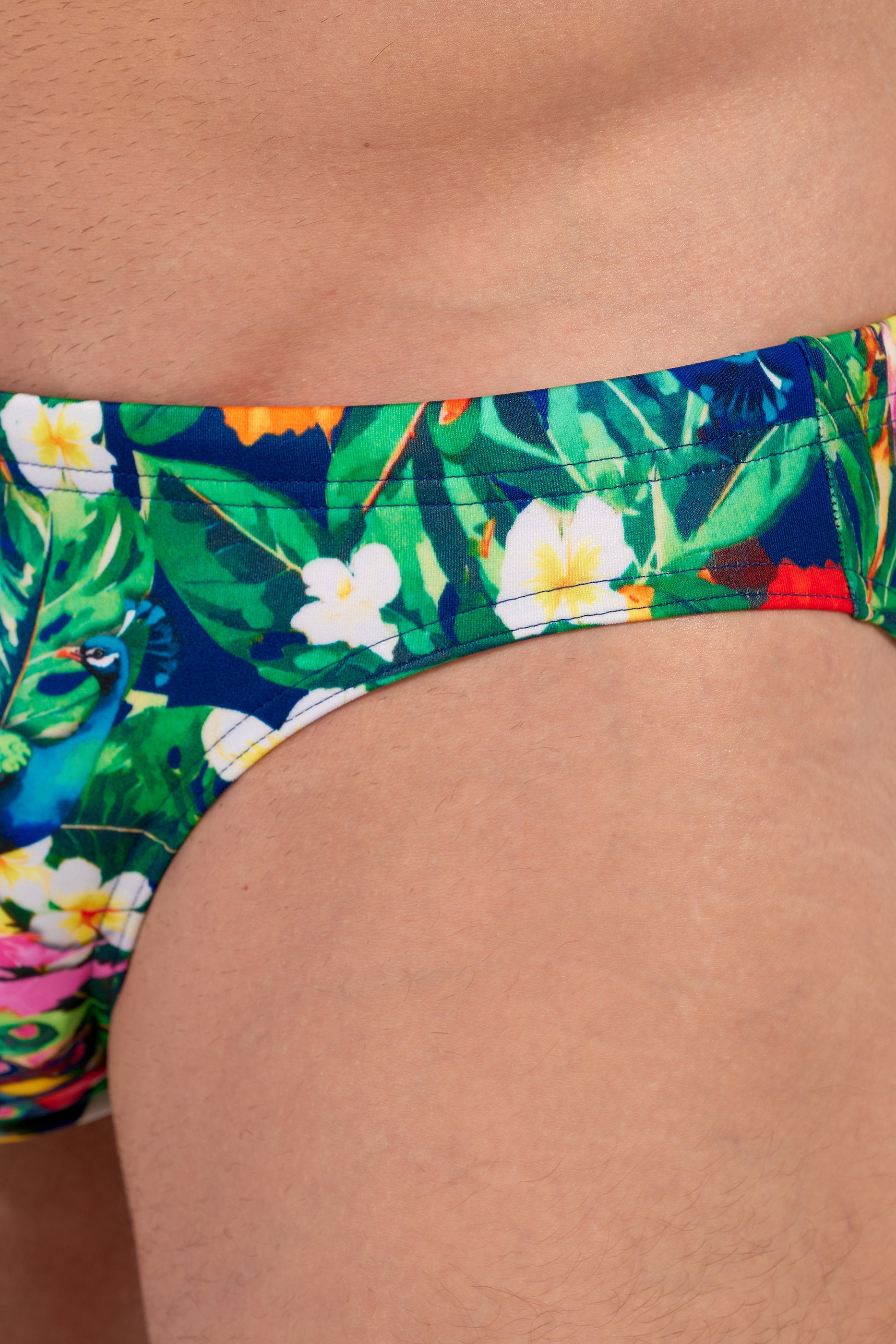 hom-h-fresh-peacock-micro-brief-slip-de-bain-multicolore-micro image 5