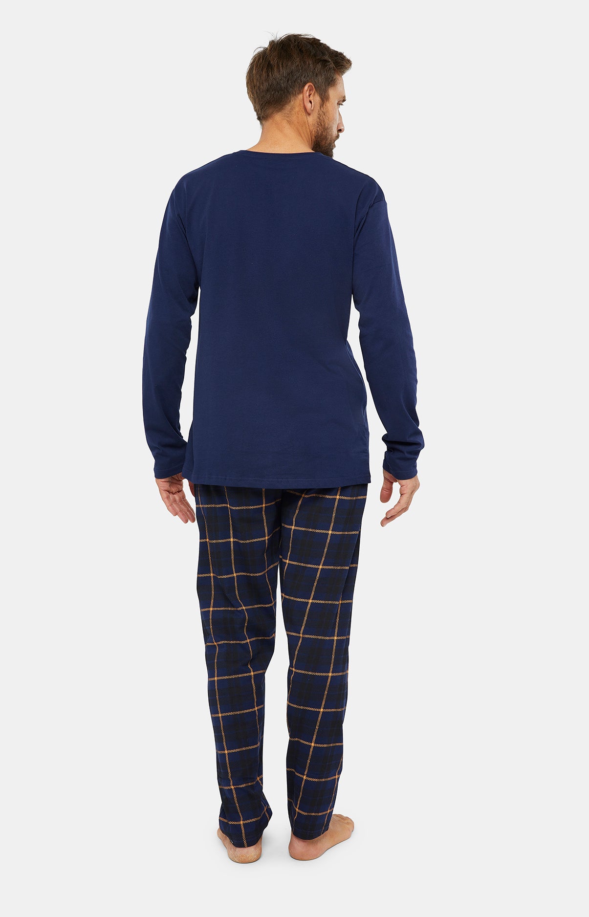 arthur-bob-pyjama-boston-bleu-marine-homme-coton image 4