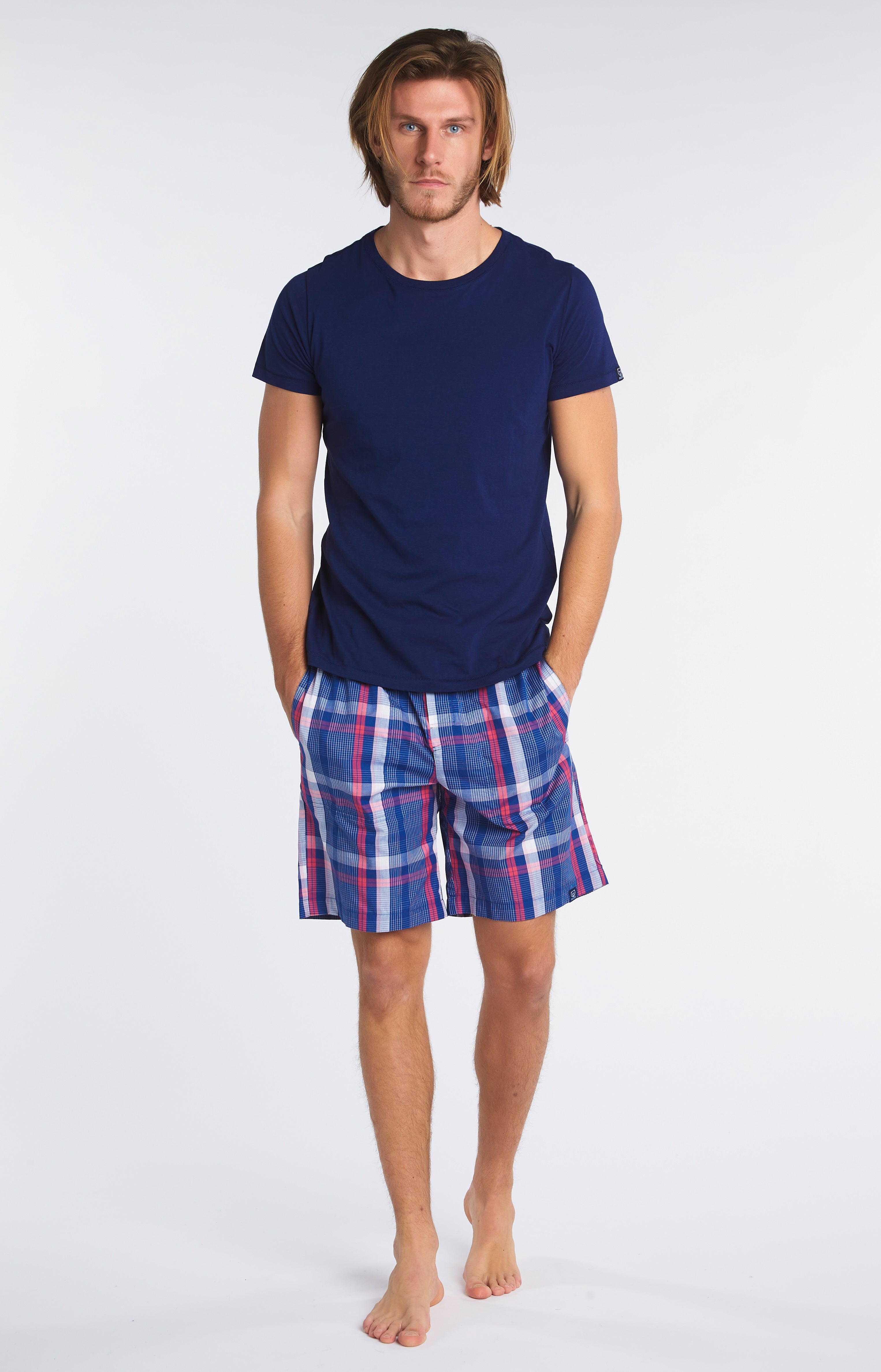 arthur-coton-pima-tee-shirt-homme-marine-manches-courtes image 2