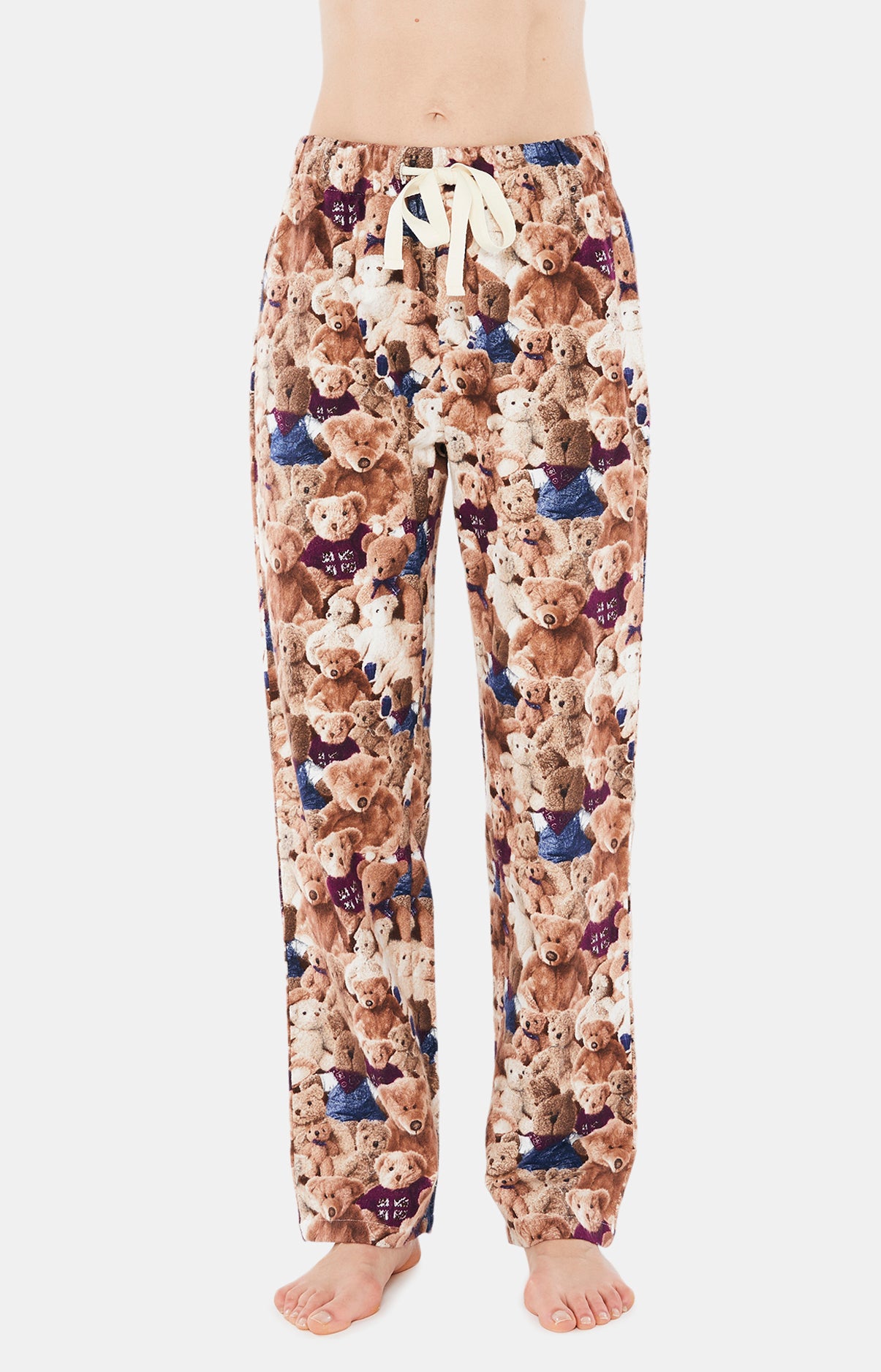 arthur-bob-teddy-pyjama-boutonn-beige-pilou-chaud image 5