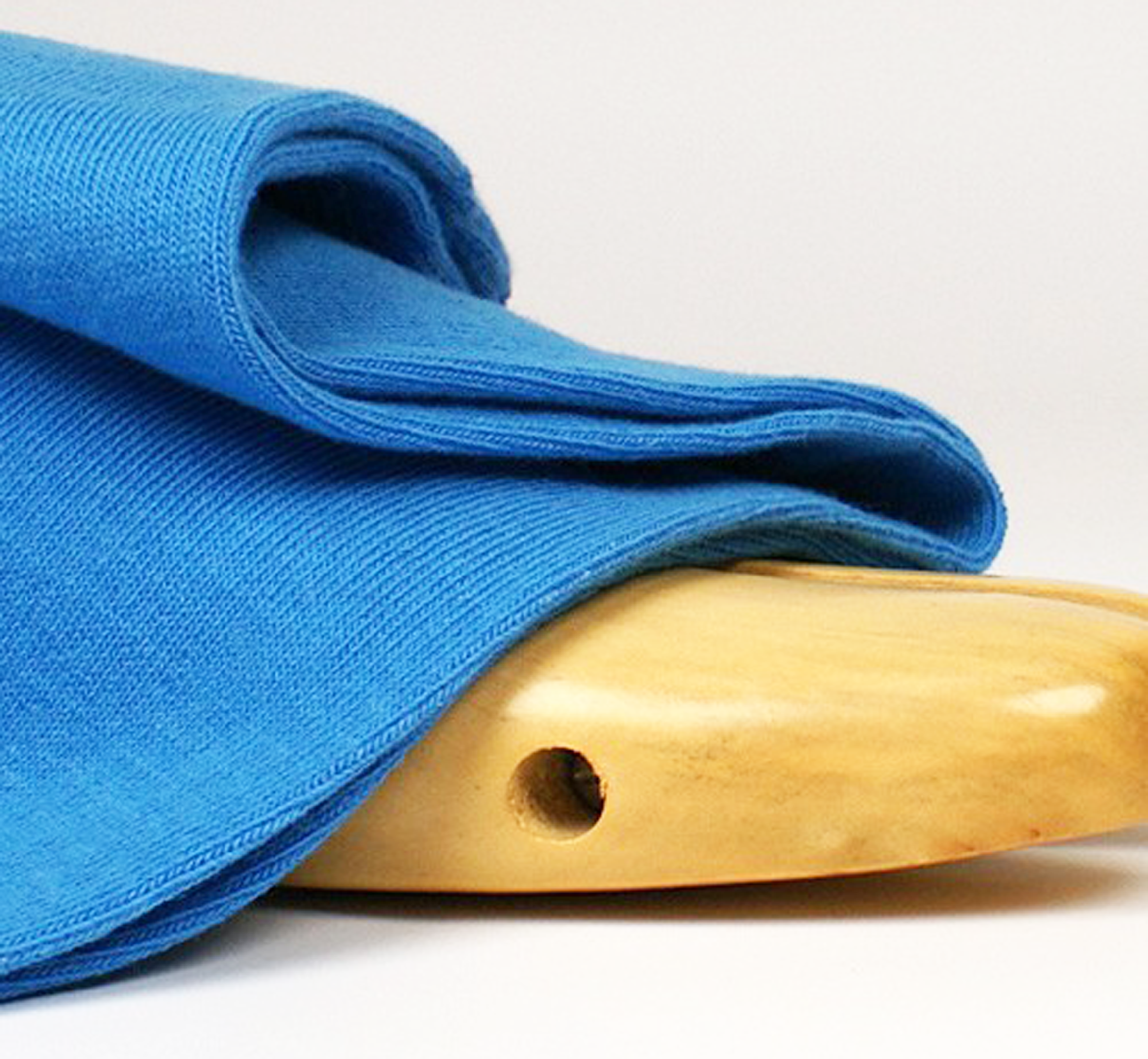 archiduchesse-de-ville-chaussettes-bleu-gitanes-coton-mi-haute image 7