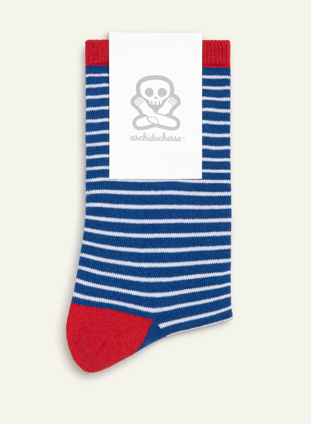 archiduchesse-recycl-e-tretat-chaussettes-ray-es-bleu-36-41 image 3