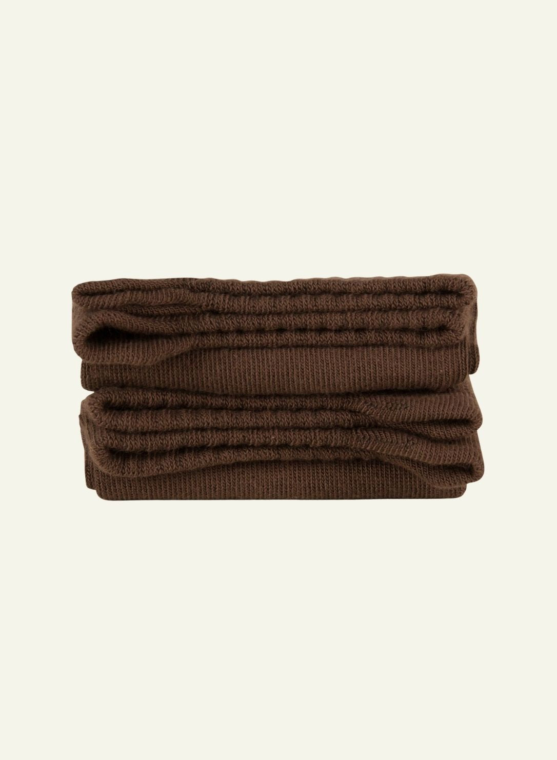 archiduchesse-socquette-marron-chocolat-chaussettes-coton-basse image 1