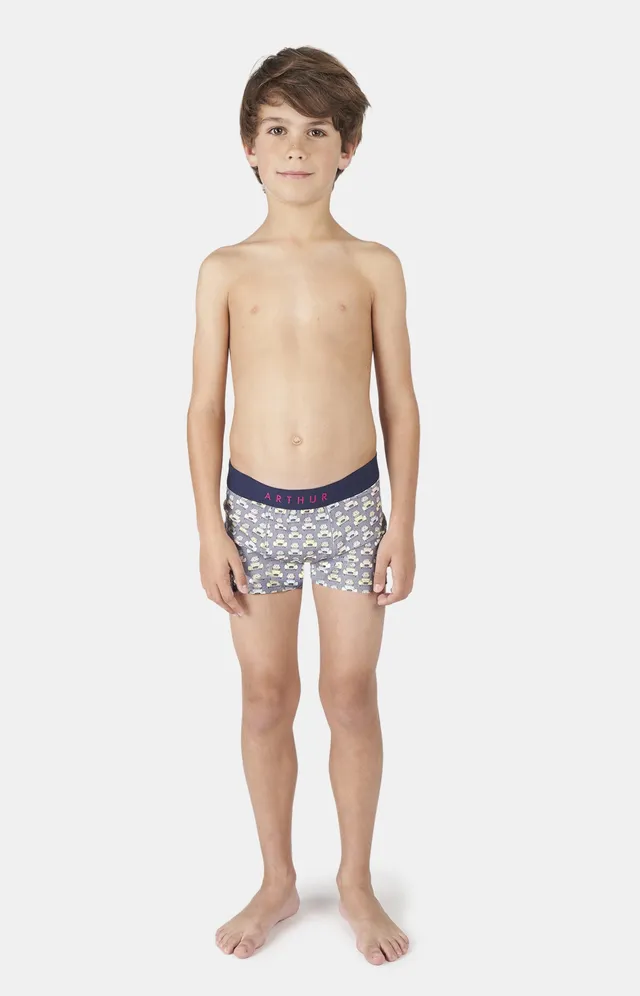 arthur-bob-2cv-boxer-enfant-multicolore-bio image 1