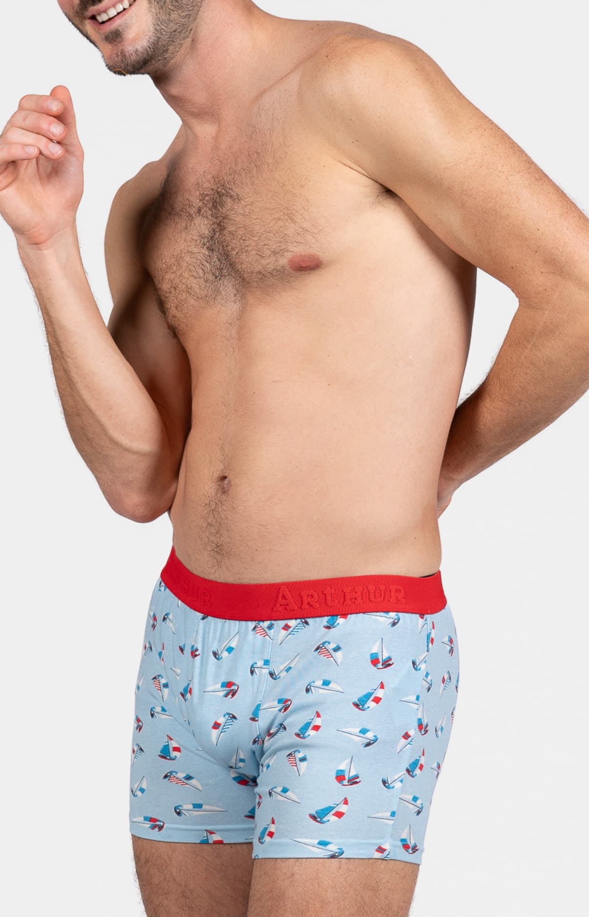 arthur-bob-boat-voilier-boxer-rouge-jersey-coton-homme image 4