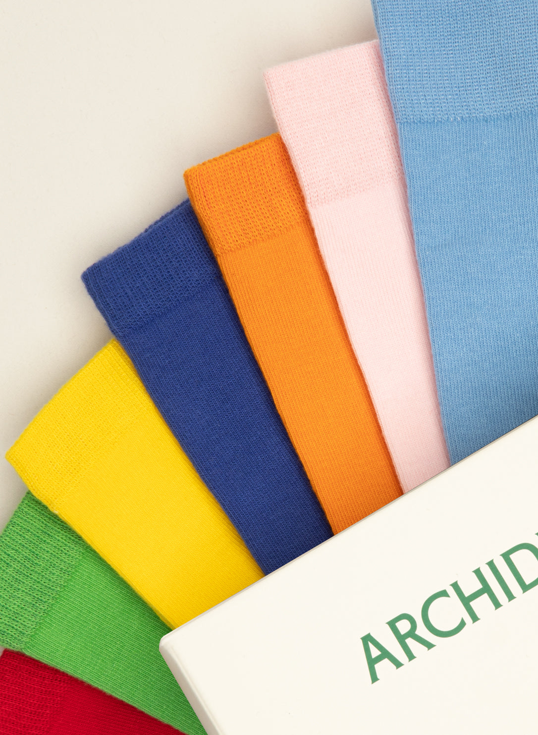 archiduchesse-de-ville-semainier-happy-color-chaussettes-coton image 3