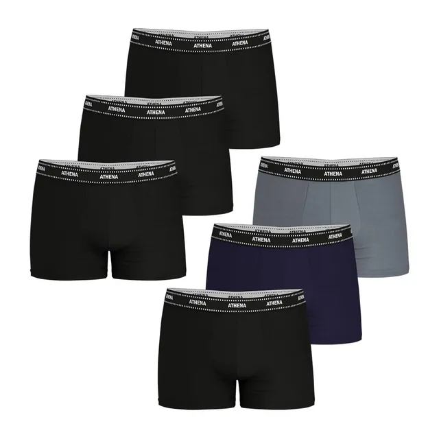 athena-my-petit-prix-boxer-homme-lot-de-6-taille-m image 1
